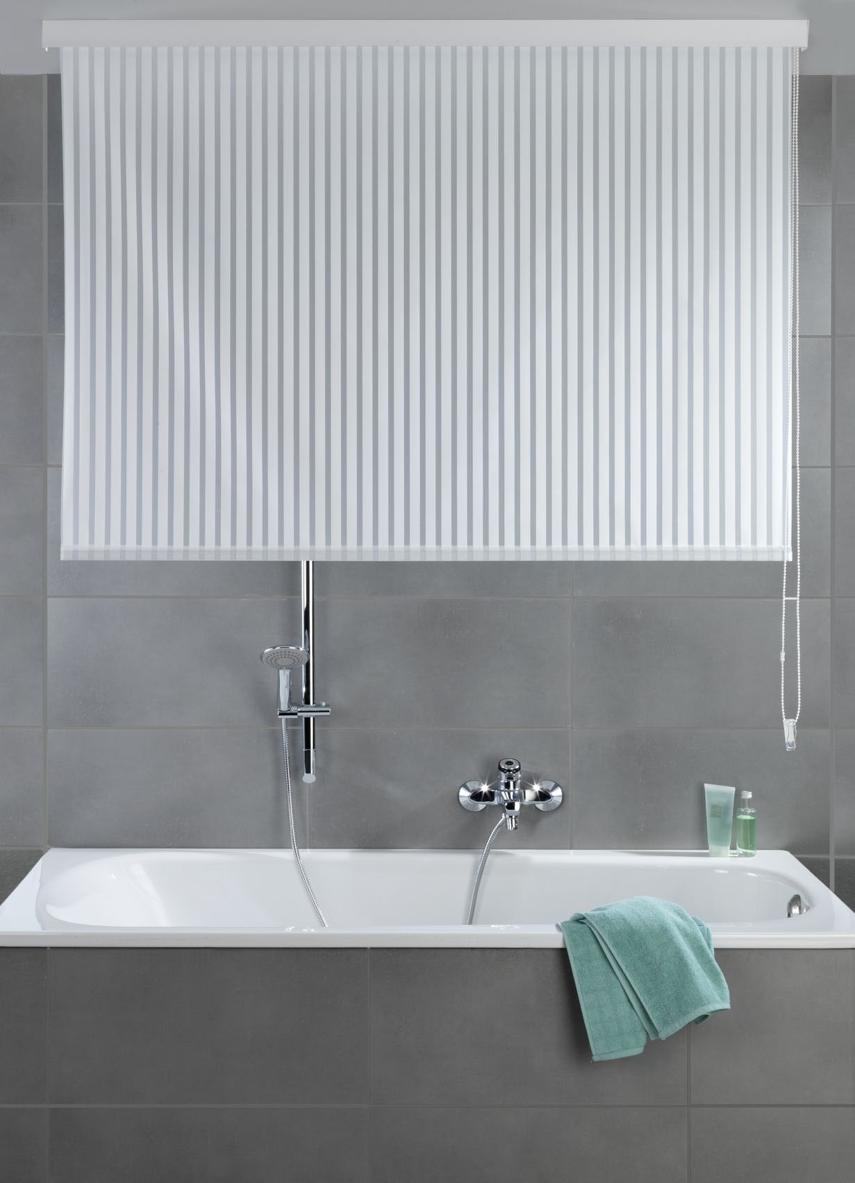 WENKO Duschrollo Breite 128 cm
