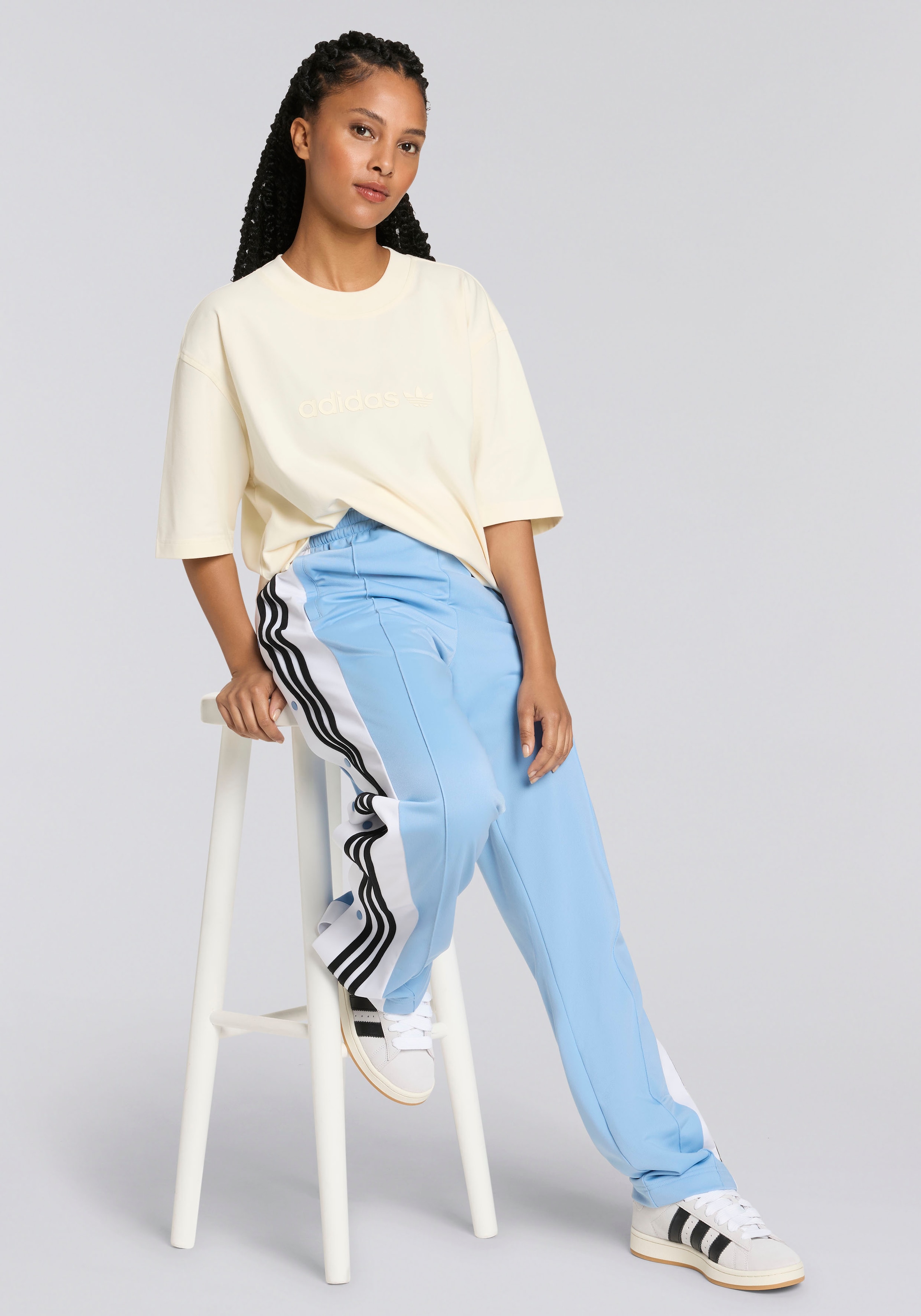 adidas Originals Sporthose »ADIBREAK PANT«, (1 tlg.), Knopfhose, Knopfleiste am Bein