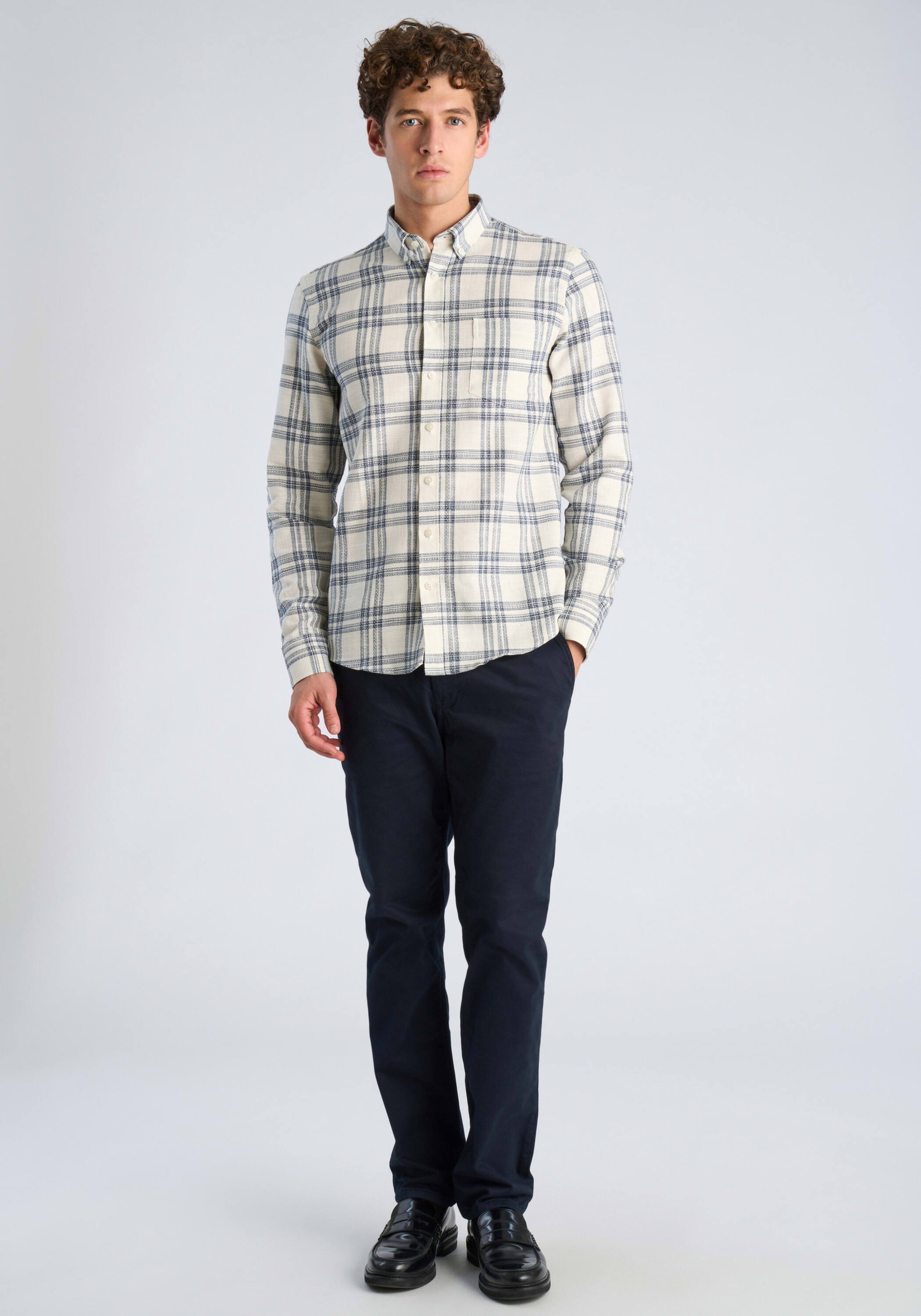 LINDBERGH Flanellhemd »Freizeithemd Regular Fit«