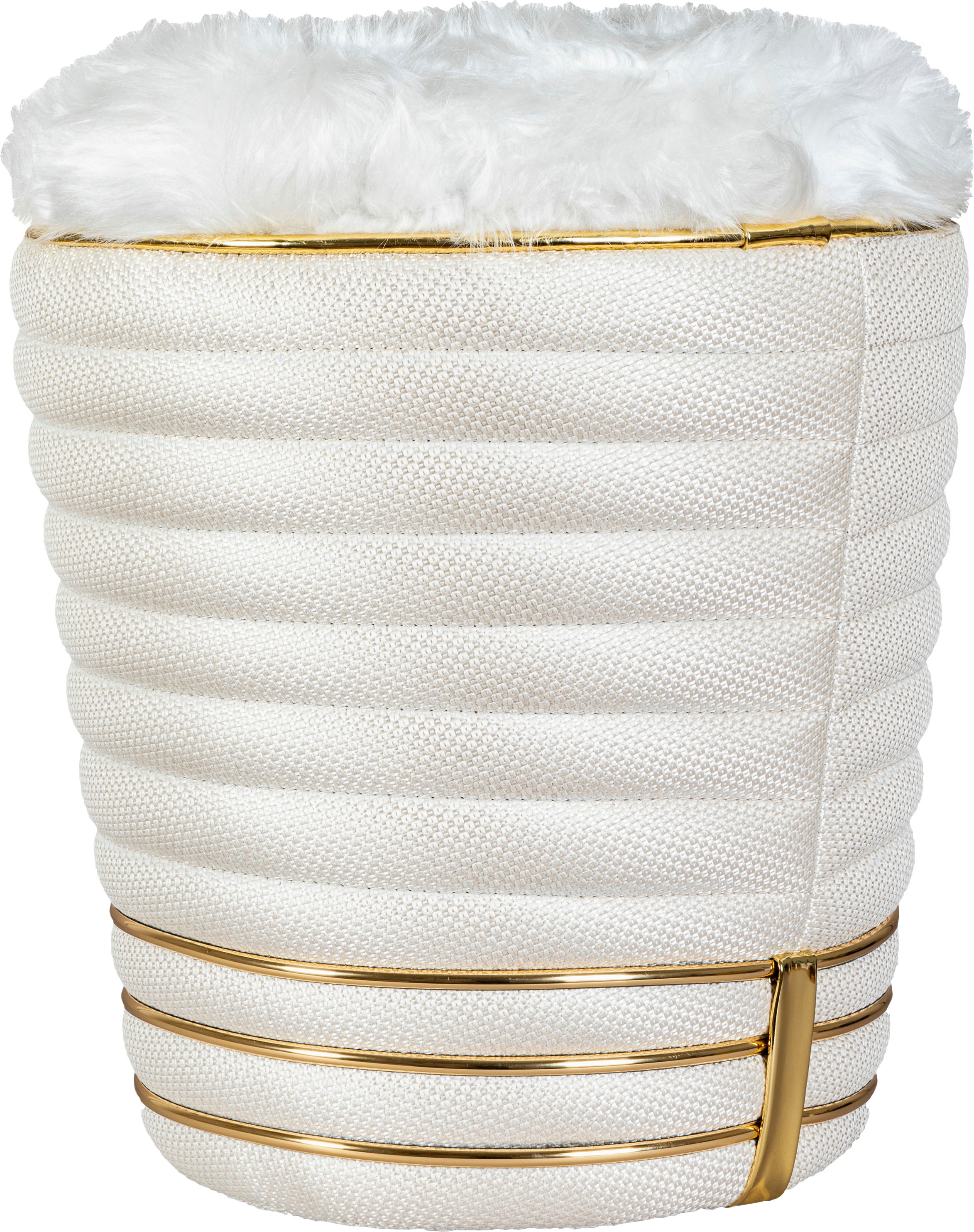 Kayoom "Hocker Doric, trendiger Look, ästhetische Farbgebung, schöne Steppu günstig online kaufen