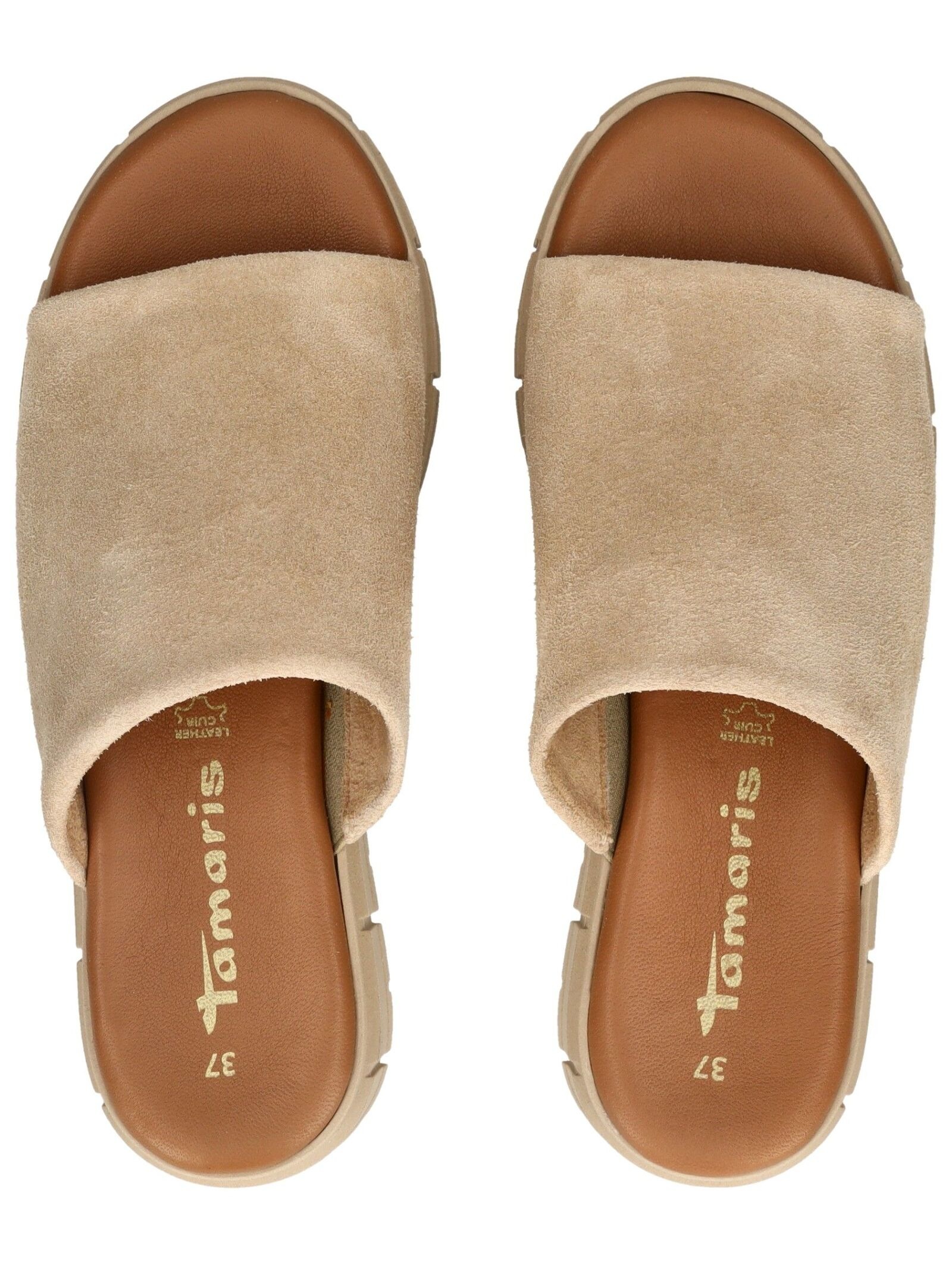 Tamaris Pantolette »Tamaris Pantoletten Veloursleder«
