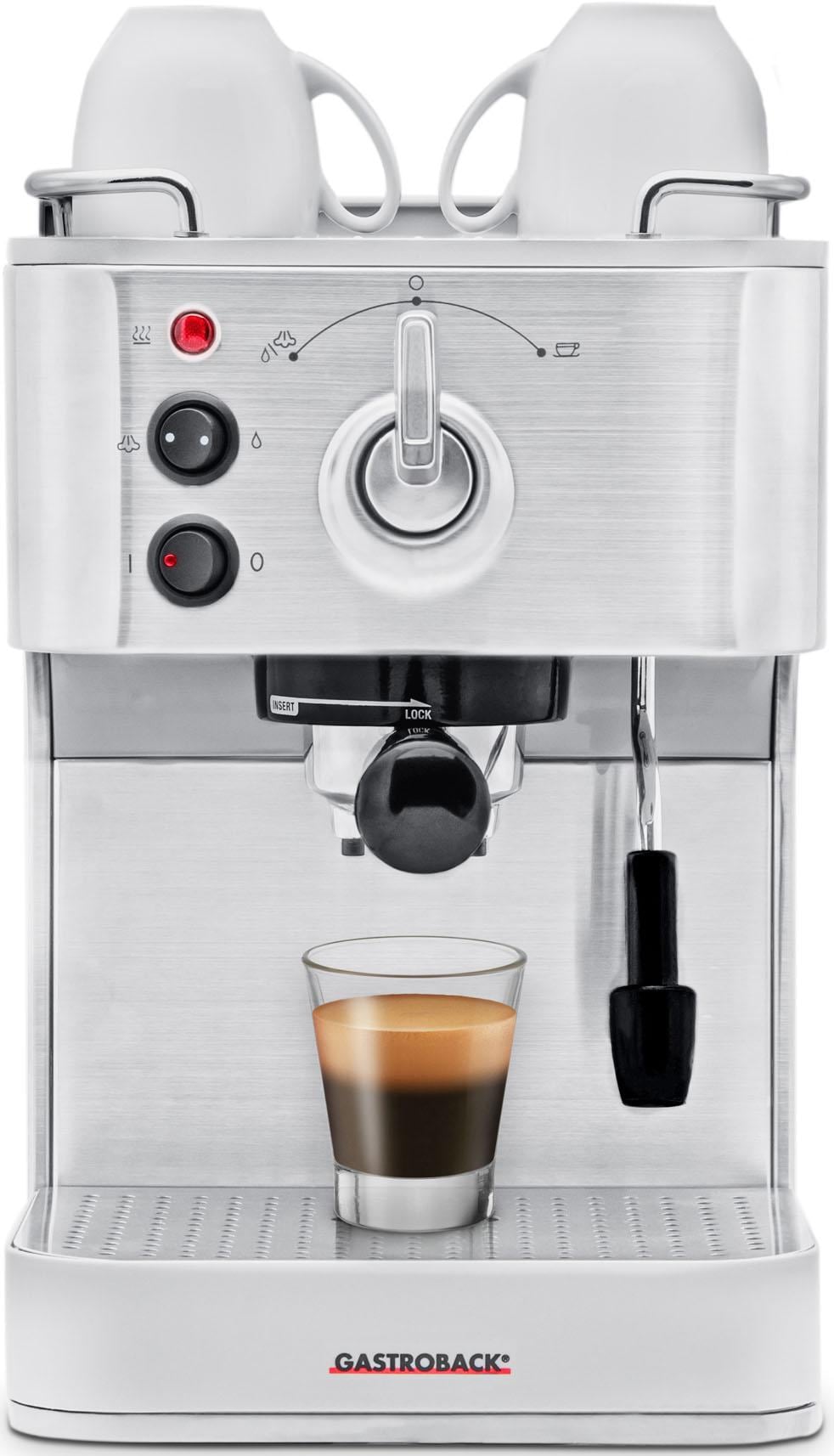 Espressomaschine »Design Espresso Plus 42606«, Siebträger, auch für Espressopads...