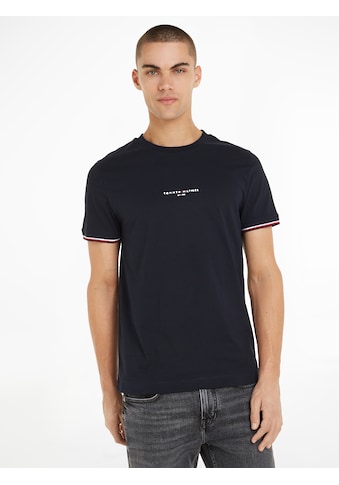 TOMMY HILFIGER Marškinėliai »TOMMY LOGO TIPPED TEE«