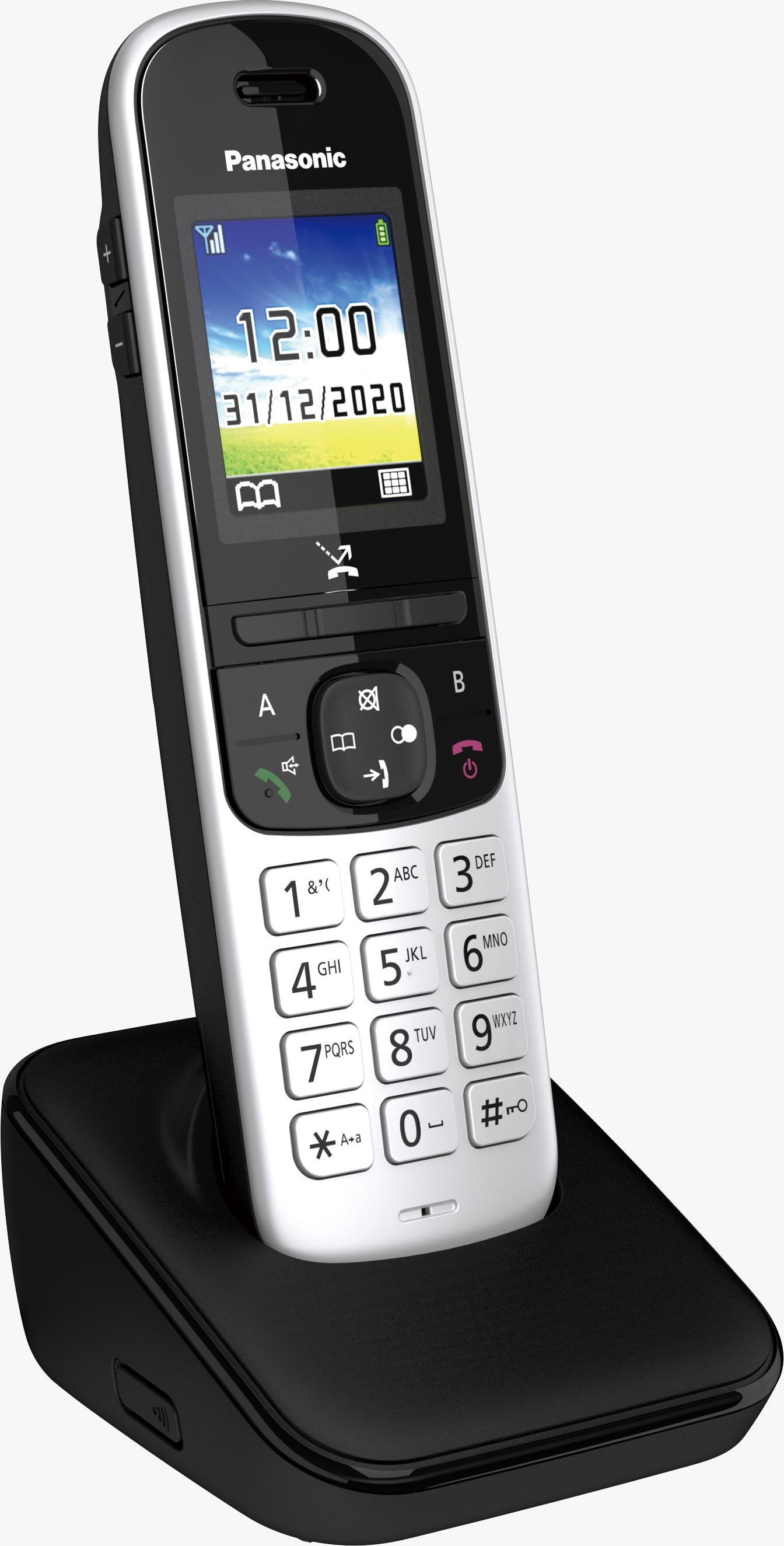 DECT-Telefon Schnurloses BAUR 1) (Mobilteile: Panasonic »KX-TGH710«, |