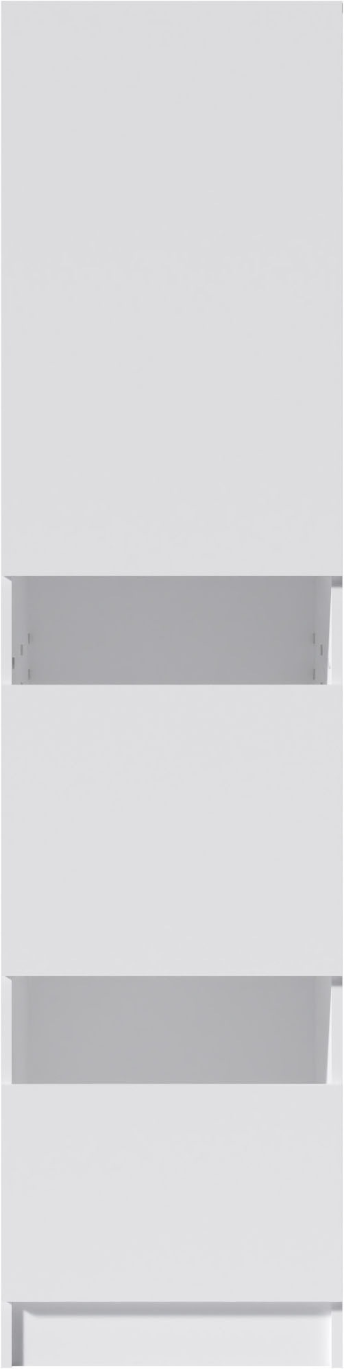 BASIC by Balculina Wäscheschrank »Washhome B/T/H 50x200x68 cm« 1 Stk. tlg. Breite 50cm, höhenverstellbare Metallfüße
