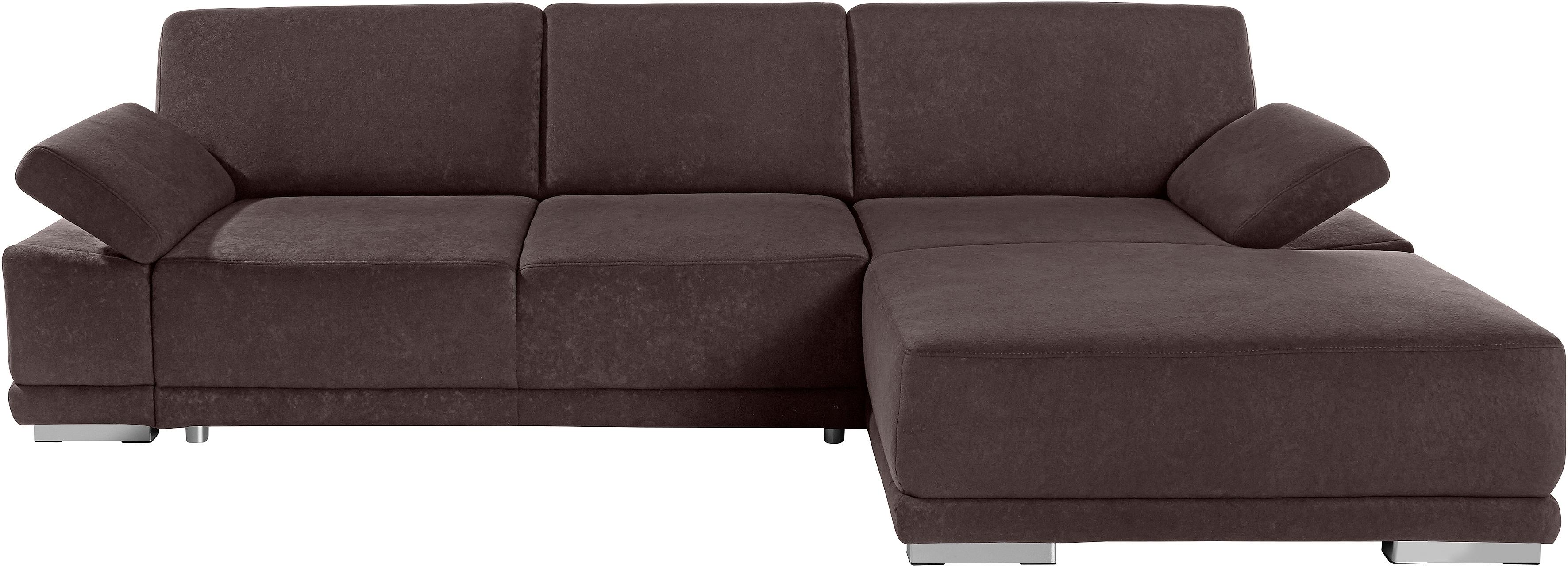 sit&more Ecksofa "Coria L-Form" mit XL-Recamiere, wahlweise mit Schlaffunktion