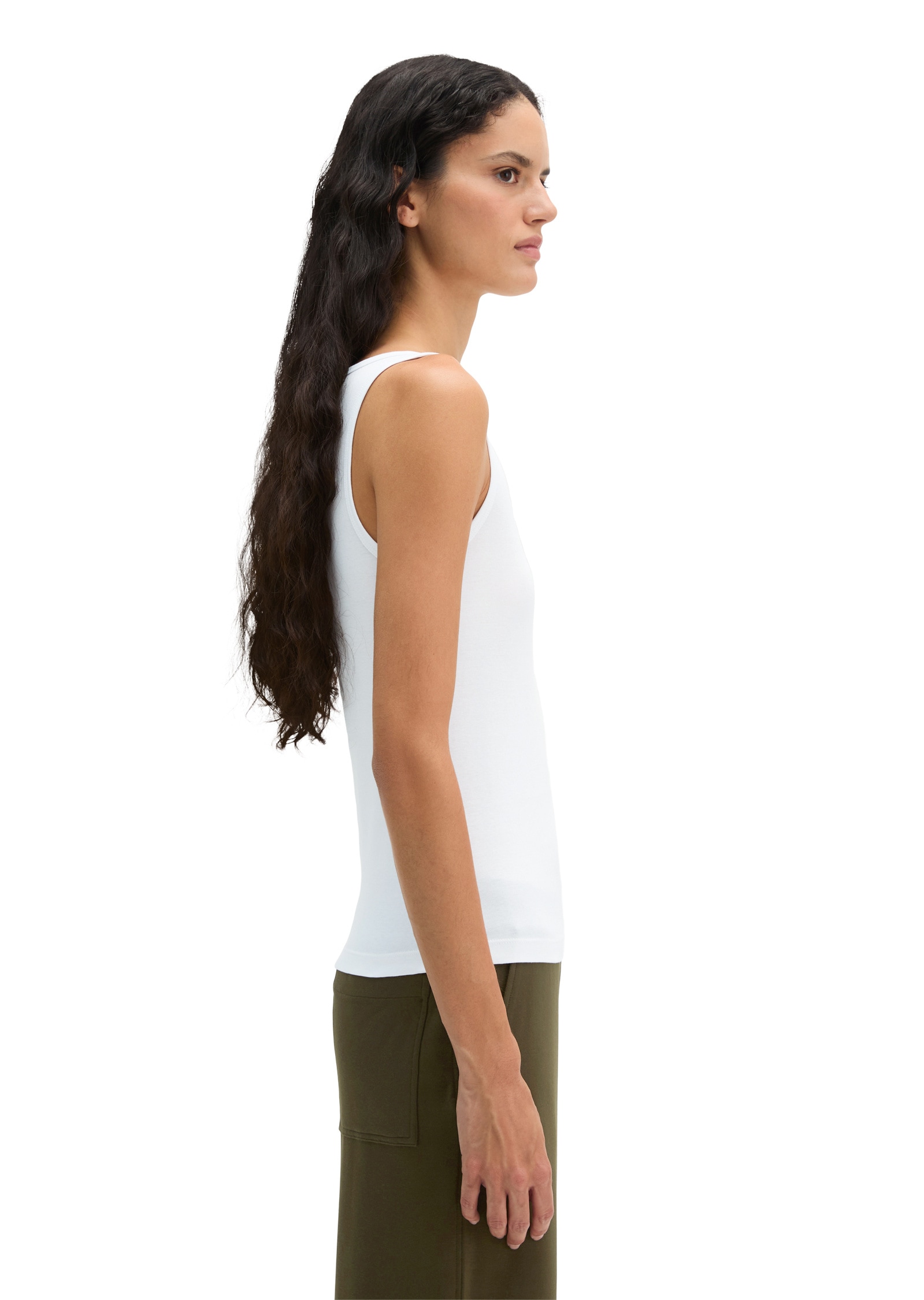 Marc O'Polo T-Shirt »aus Organic-Cotton-Rib-Jersey«