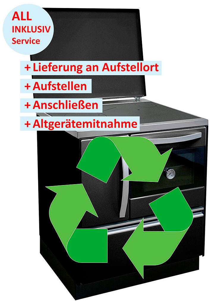 Firefix Festbrennstoffherd »»ISAR 72««