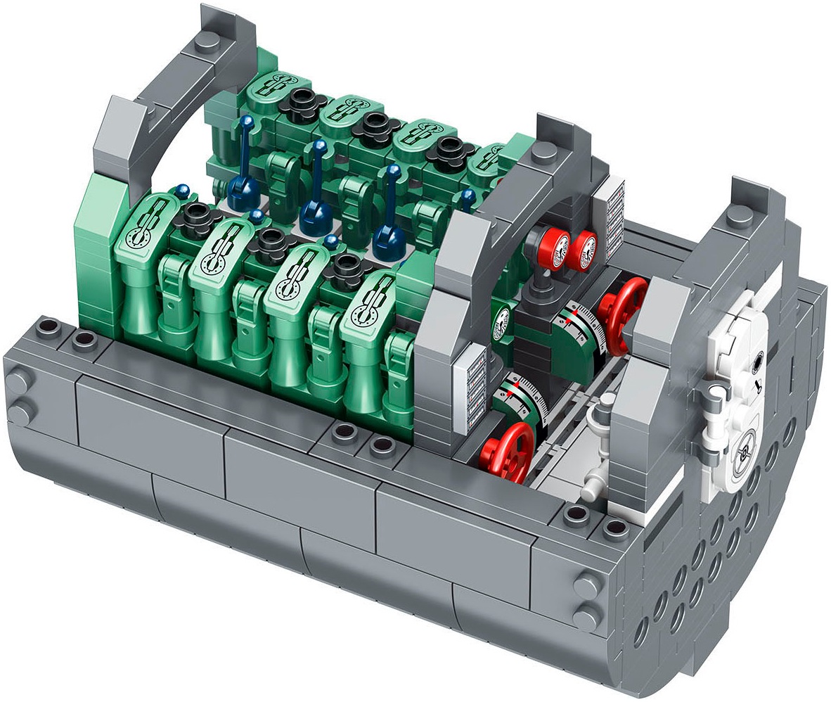 Revell® Modellbausatz »Revell Brick System, U-Boot U-96 aus "Das Boot"«