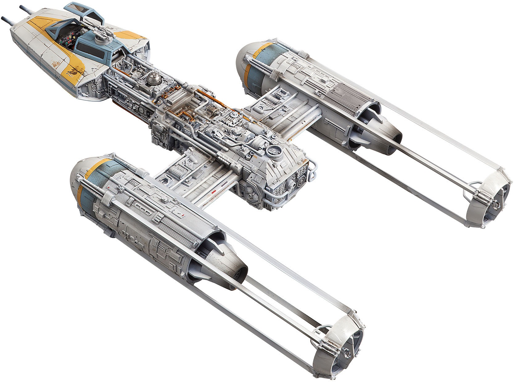 Bandai Modellbausatz »Star Wars - Y-Wing Starfighter«, 1:72