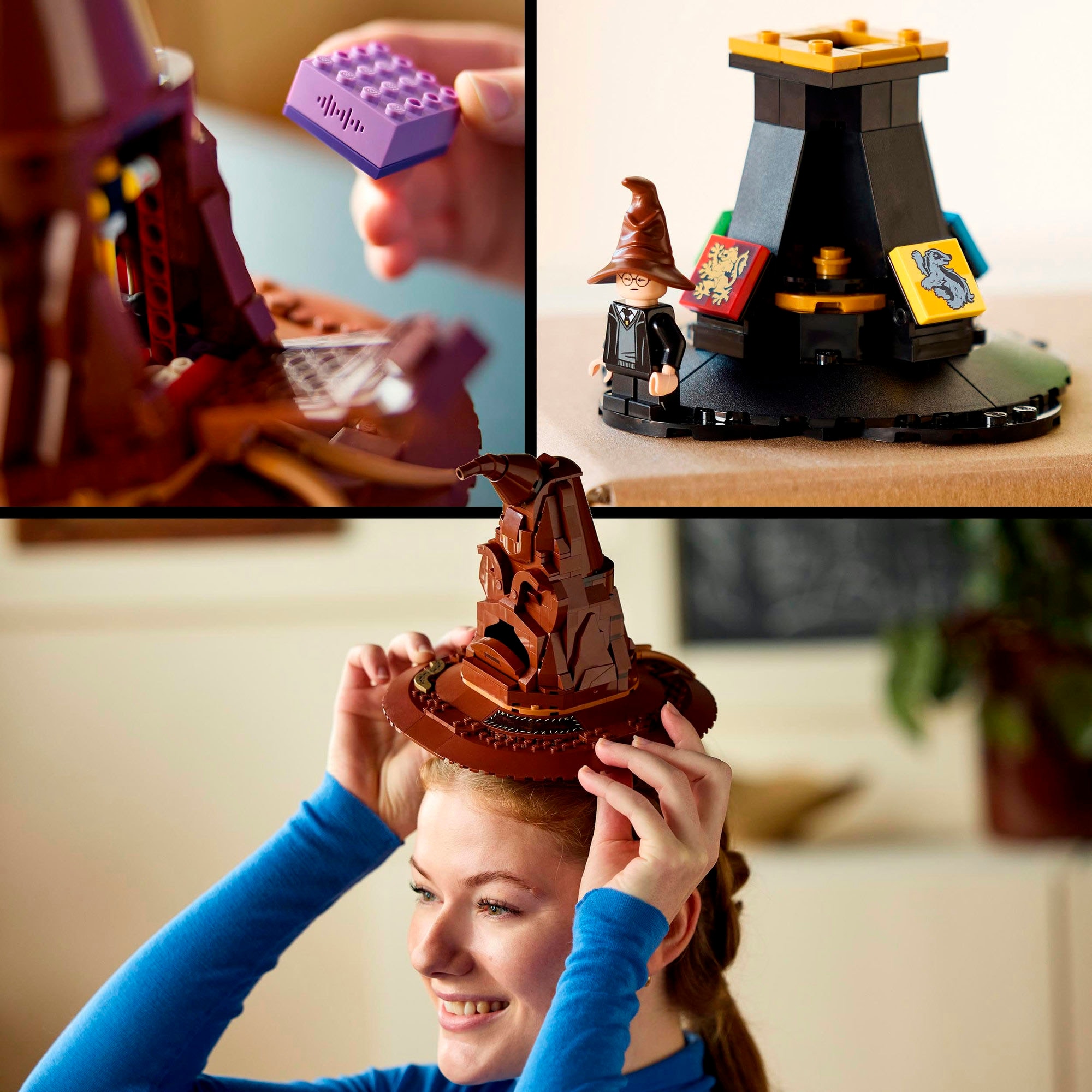 LEGO® Konstruktionsspielsteine »Der Sprechende Hut (76429), LEGO® Harry Potter™«, (561 St.), Made in Europe