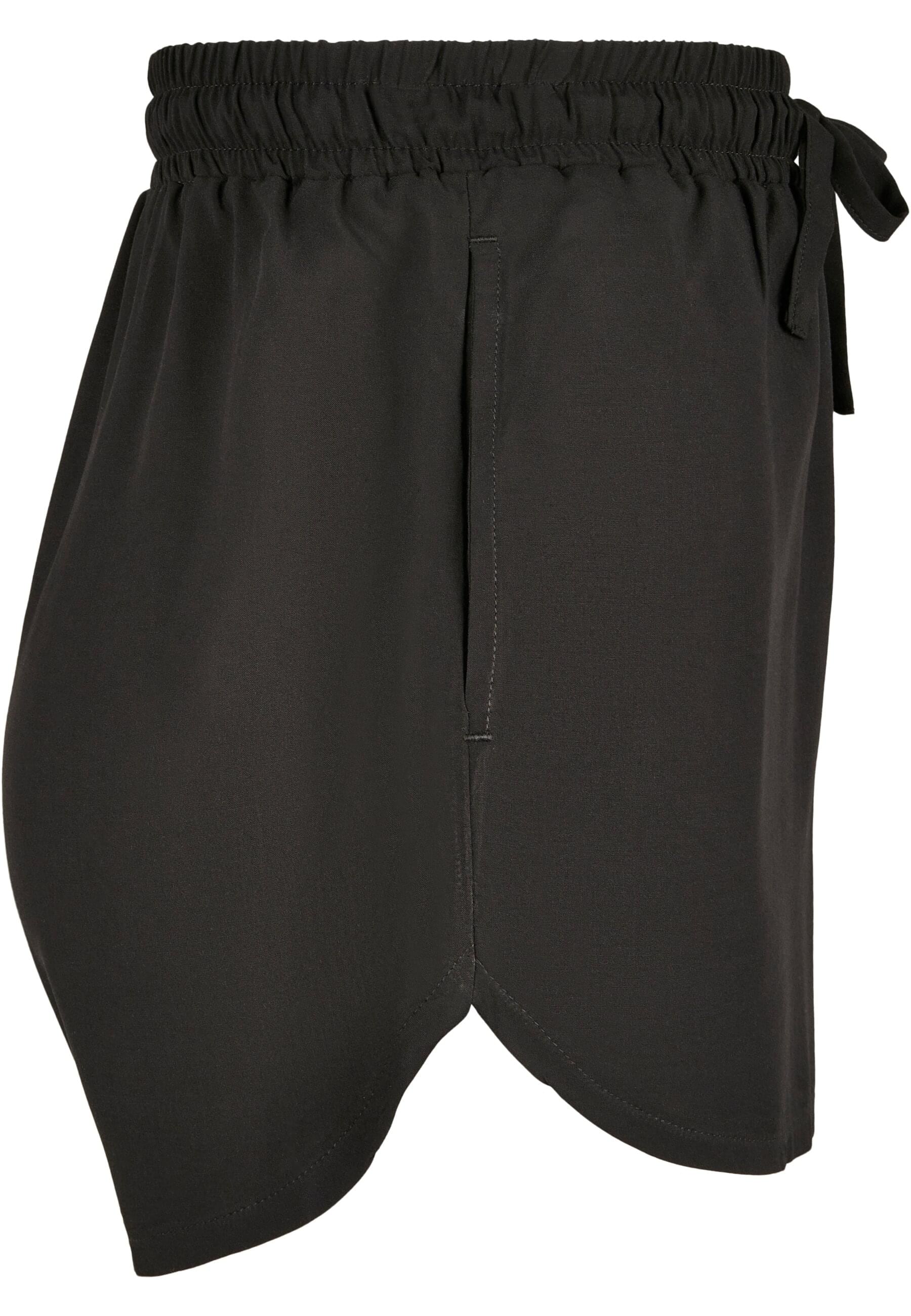 URBAN CLASSICS Stoffhose »Urban Classics Damen Ladies Viscose Resort Shorts«, (1 tlg.)