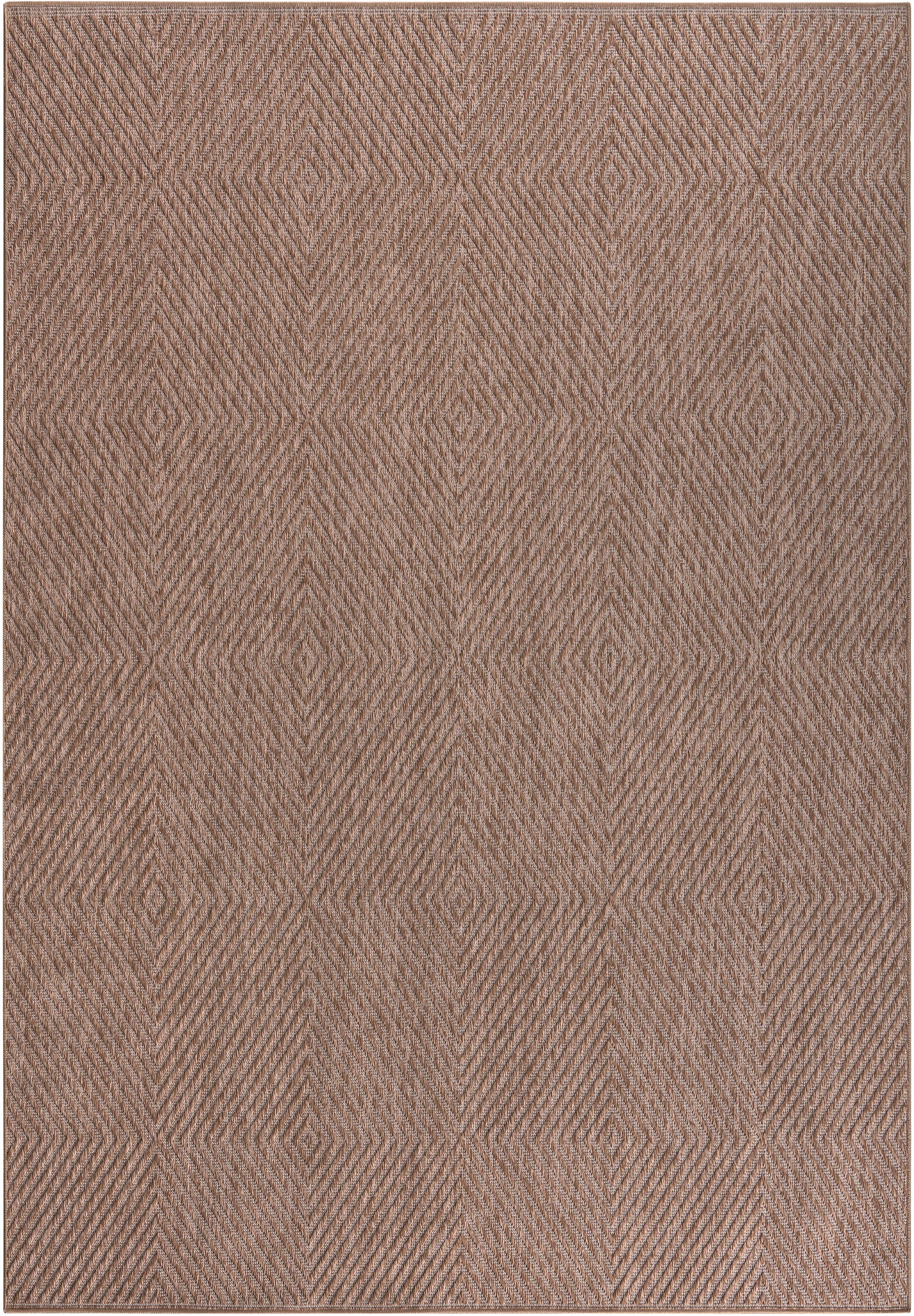 my home Teppich "Elsa, In- und Outdoor geeignet" rechteckig 3 mm Höhe Sisal günstig online kaufen