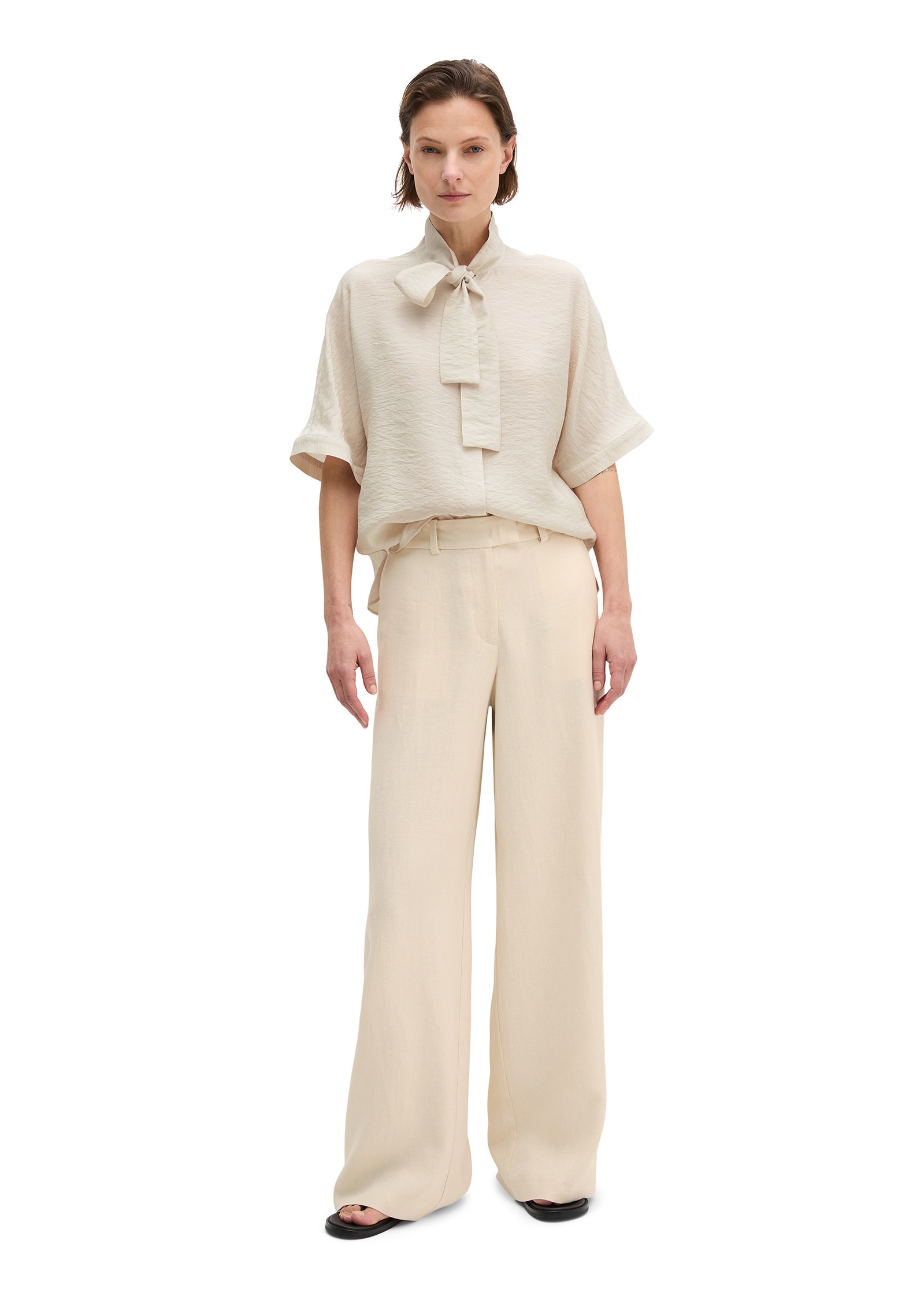 Marc O'Polo Kurzarmbluse »aus Viskose-Mix«