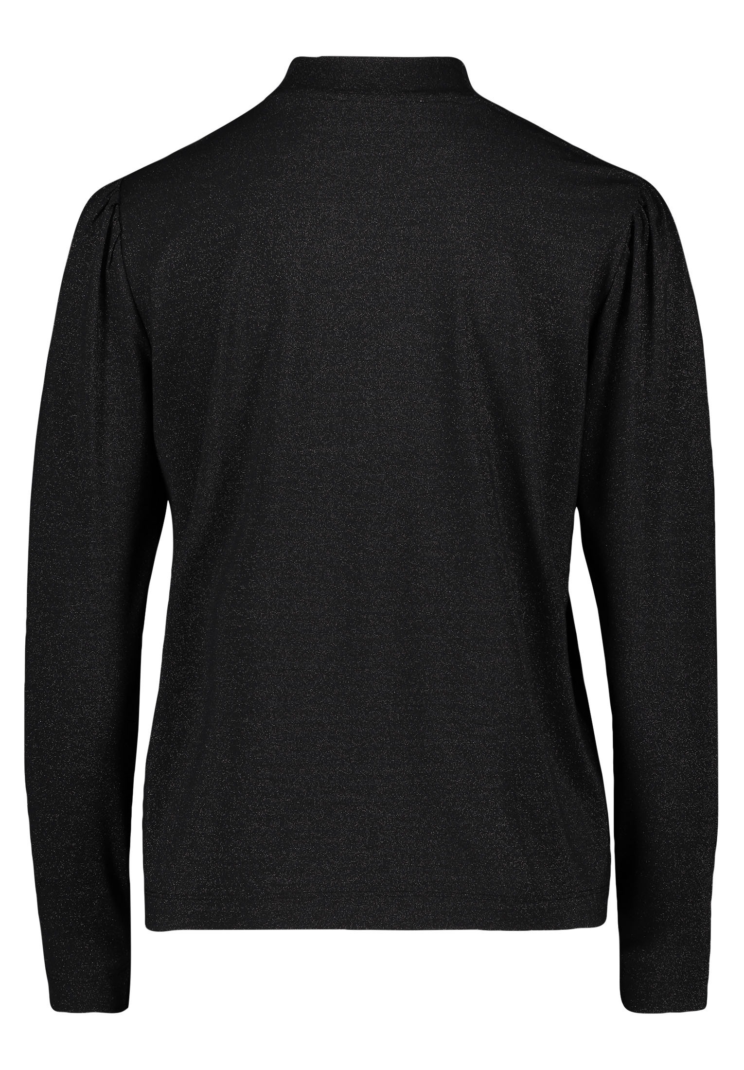 Betty&Co Kurzarmshirt »Betty & Co Rollkragenshirt mit Lurexfaden«, (1 tlg.), Glitzer