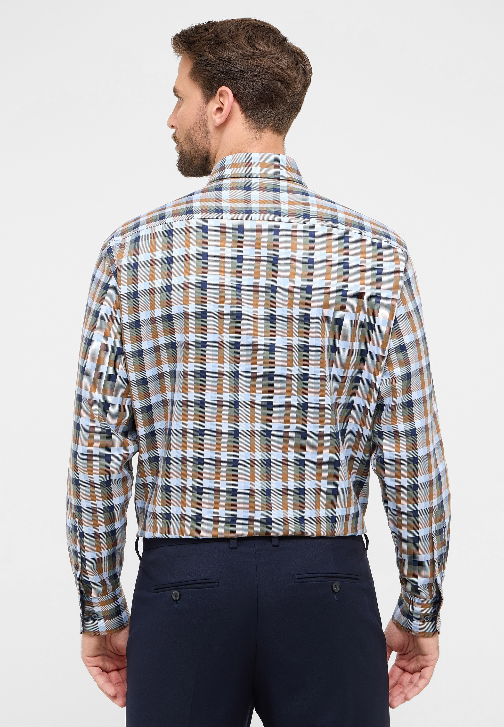 Eterna Langarmhemd »COMFORT FIT«, NON IRON (bügelfrei)