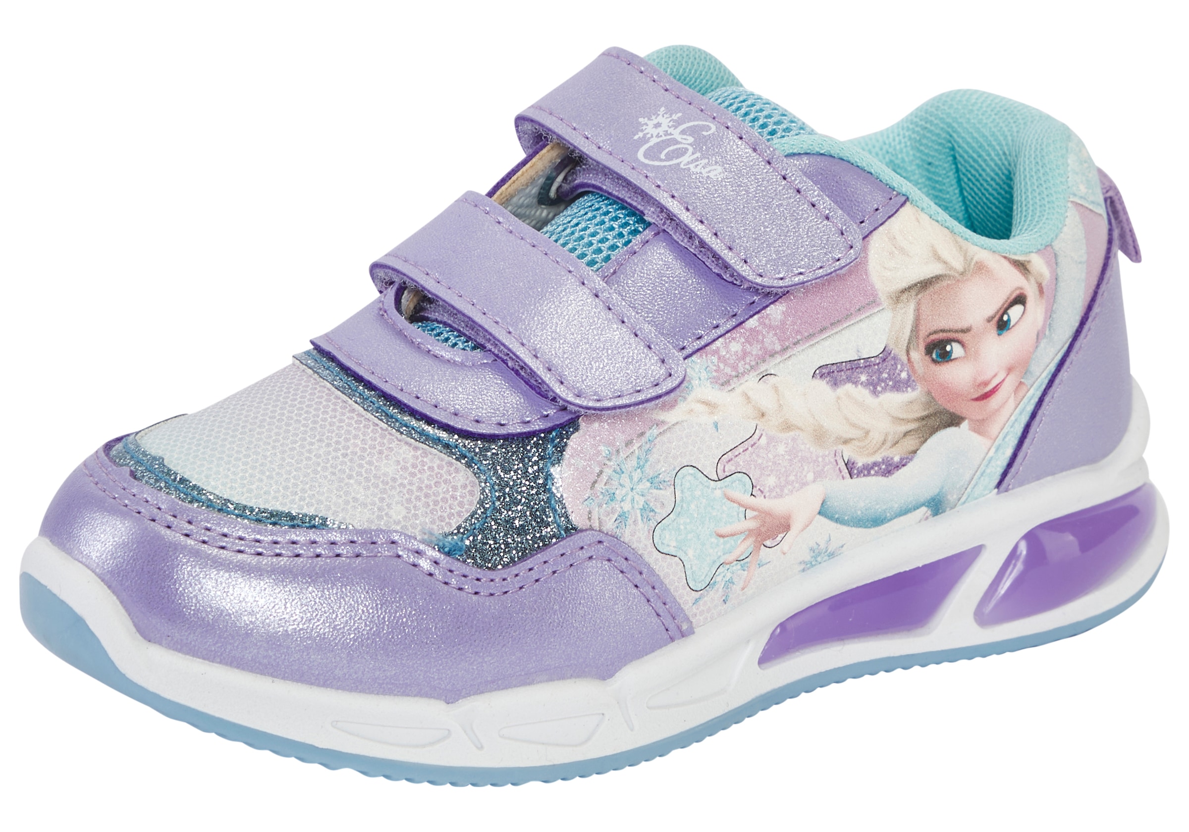 Disney Sneaker "FROZEN" mit cooler Blinkfunktion günstig online kaufen