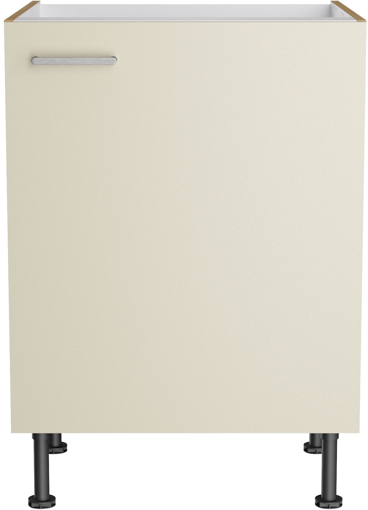 KOCHSTATION Spülenschrank "KS-Lucy" Breite 60 cm, mit 1 Tür, höhenverstellbare Füße, Soft-Close