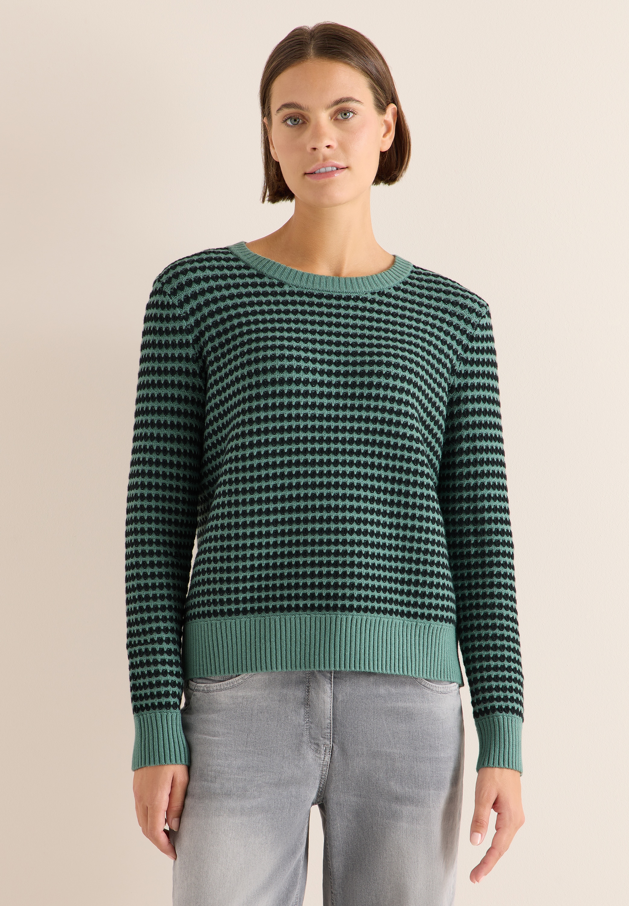 Cecil Strickpullover, aus softem Materialmix günstig online kaufen