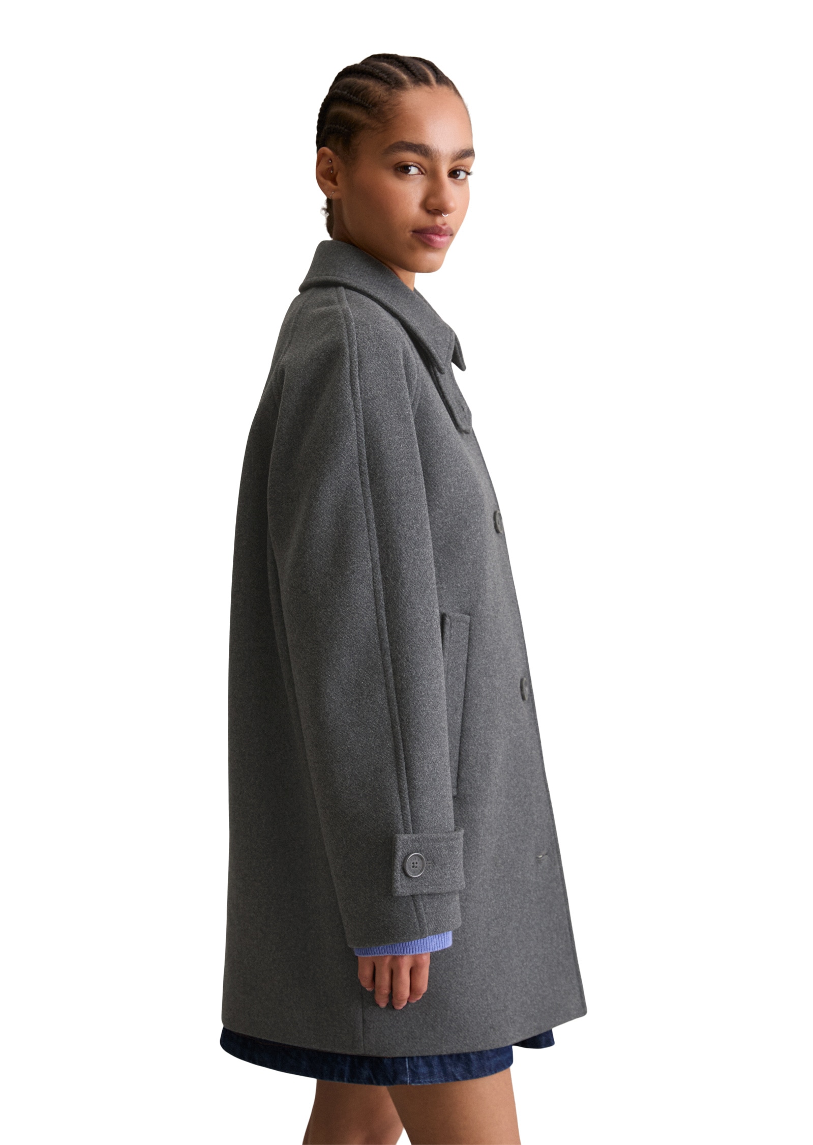 Marc O'Polo DENIM Wollmantel »mit recycelter Wolle«