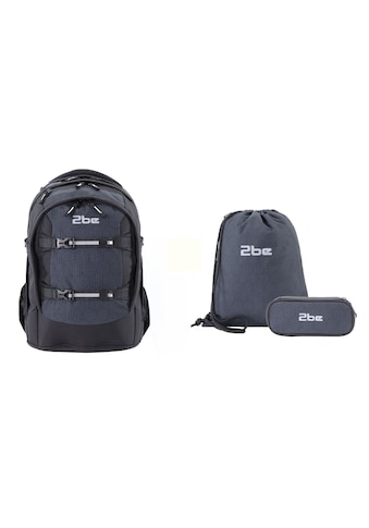 Schulrucksack »Black Grey«