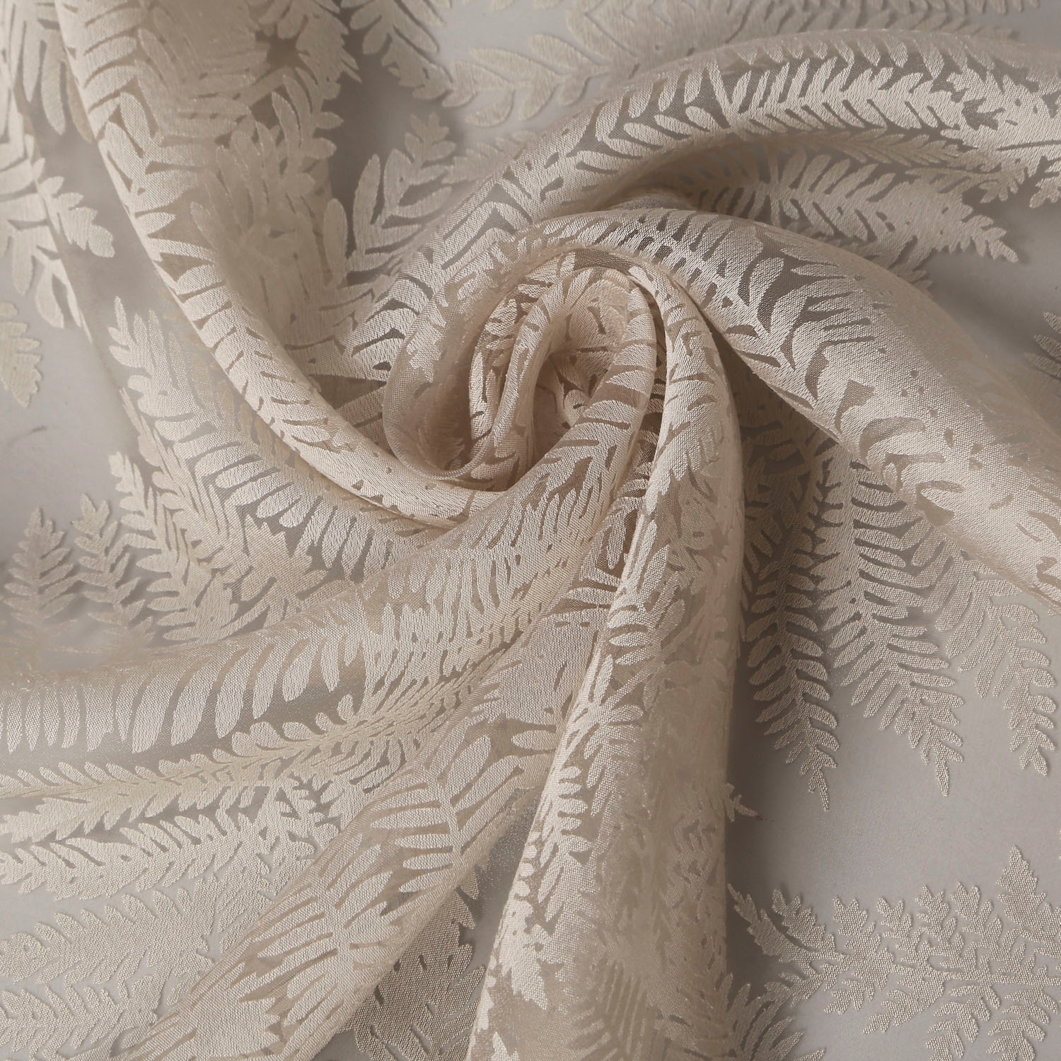 Thumbnail - Gerster Gardine "Edna" Kräuselband 1 Stk. tlg. floral