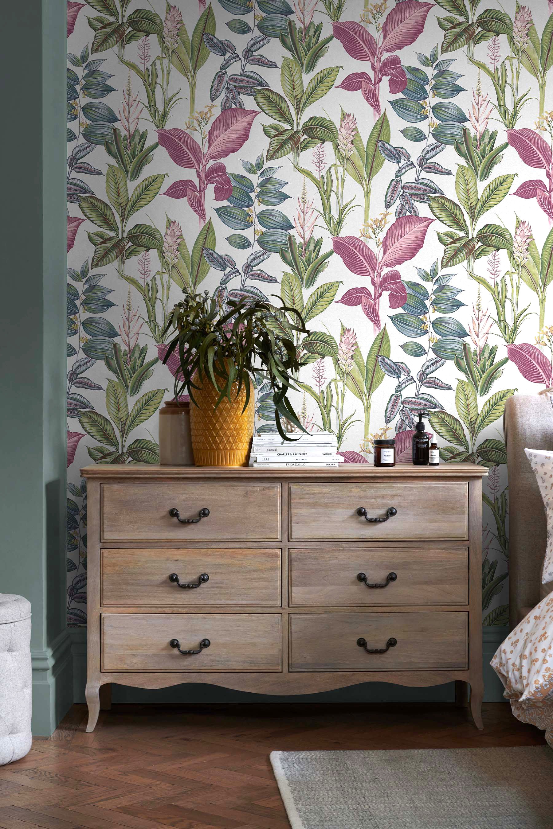 Next Fototapete »FANTASY RAINFOREST LEAVES Vliestapete 10mx52cm« floral glatt