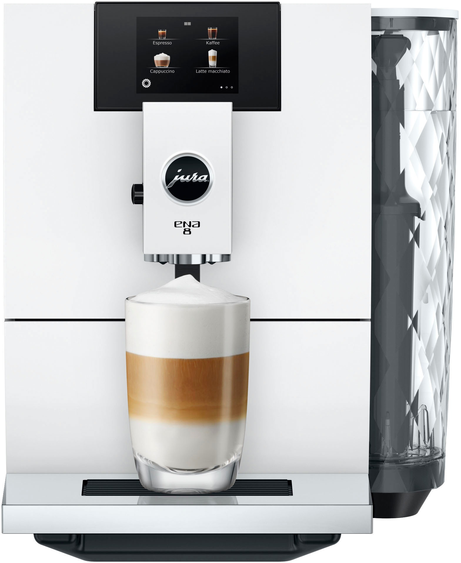 JURA Kaffeevollautomat "15491 ENA 8 Full Nordic White (EC)"