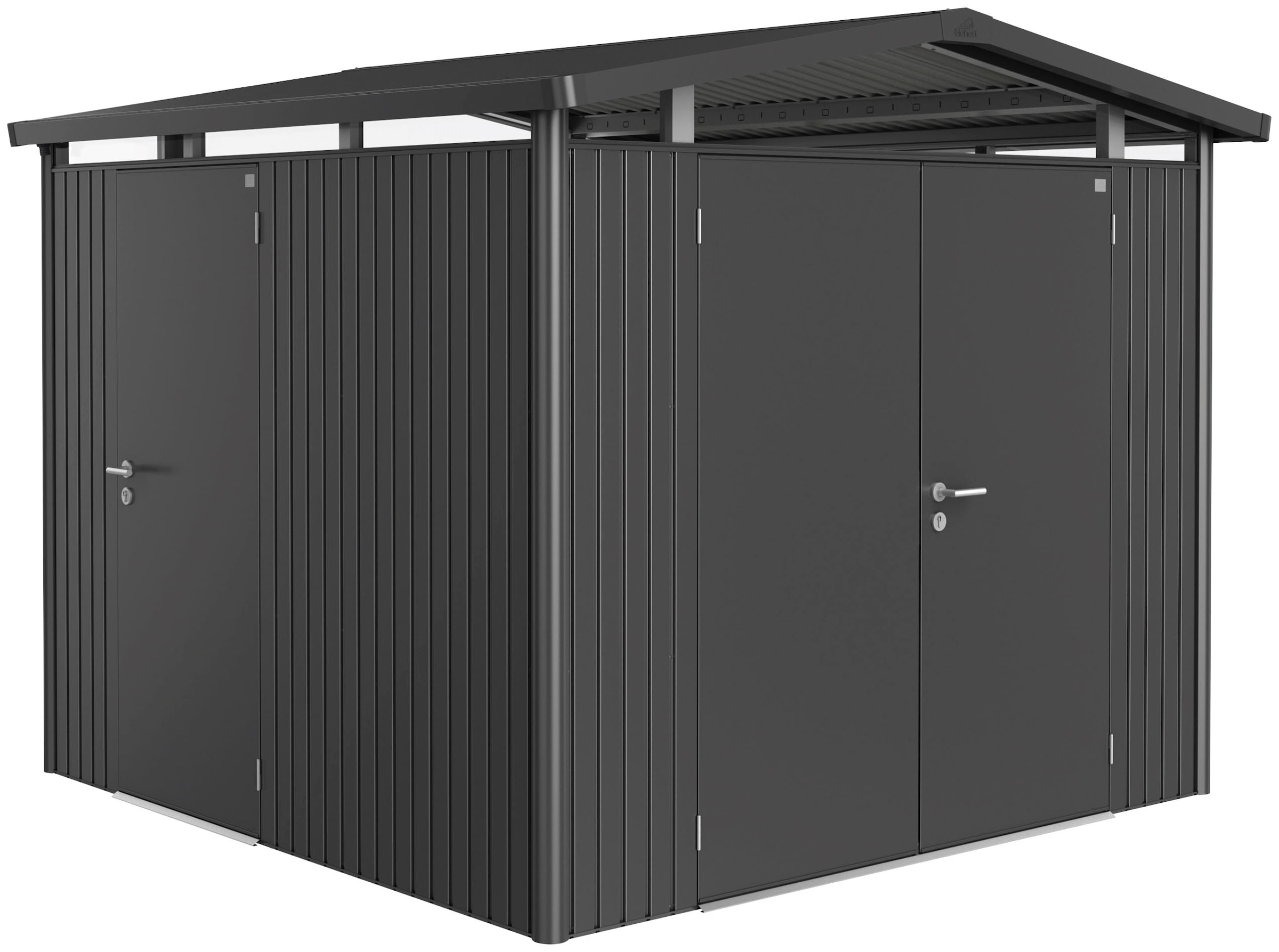 Biohort Nebeneingangstür für Gerätehaus HighLine, dunkelgrau-metallic, inkl günstig online kaufen