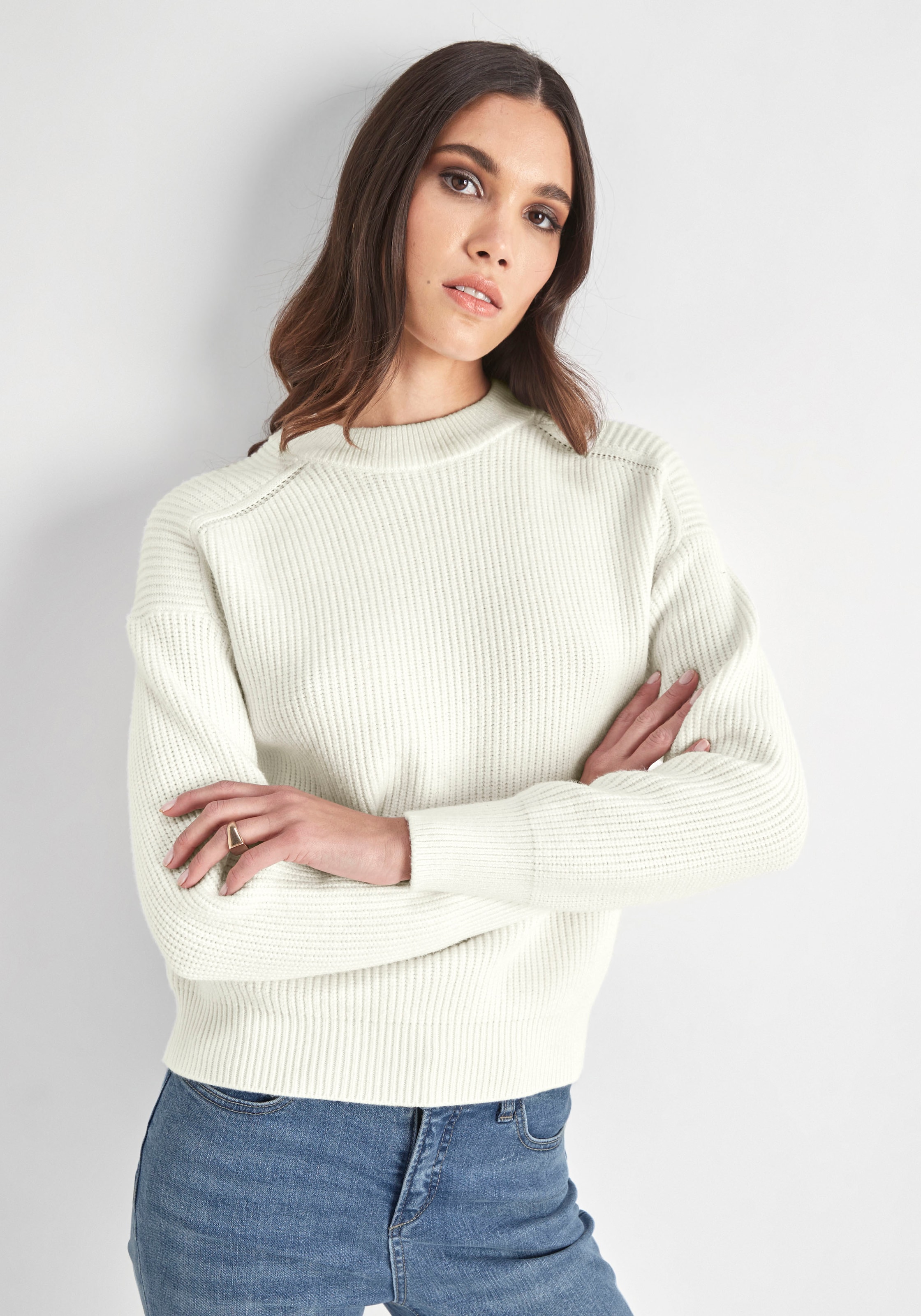 HECHTER PARIS Strickpullover, aus hochwertigem Material