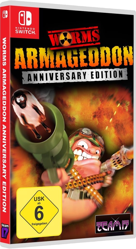 Astragon Spielesoftware »Worms Armageddon Anniversary Edition«, Nintendo Switch