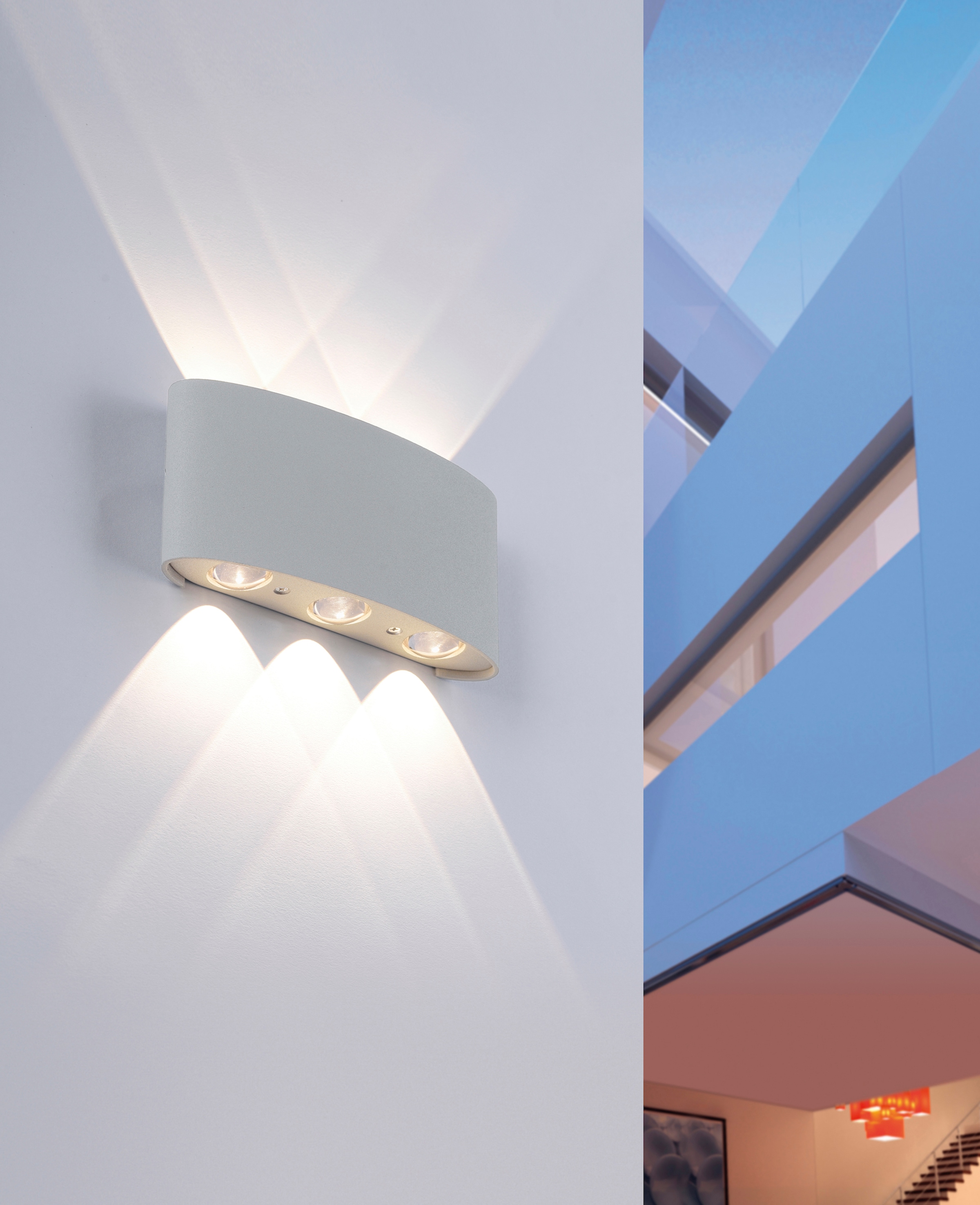 Paul Neuhaus LED Außen-Wandleuchte »Carlo«, 6 flammig-flammig, Schutzart IP  54, Für Außen- und Innenbereich | BAUR | Wandleuchten