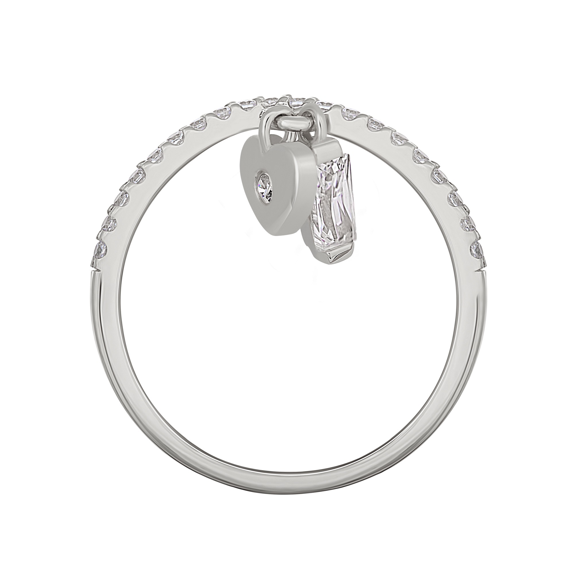 CAÏ 058 Finger Ring White 18.5 2