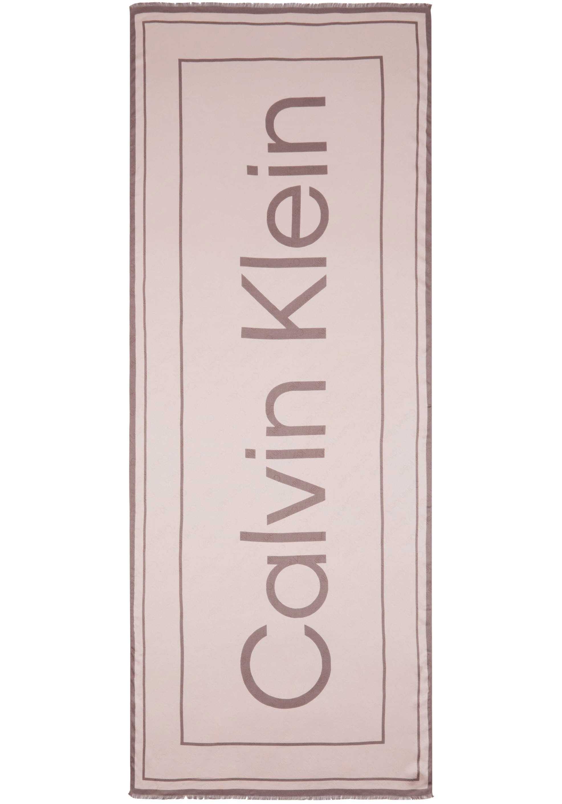 Calvin Klein Schal »LOGO SCARF JQ 70X180« kaufen online BAUR | O/PRINT