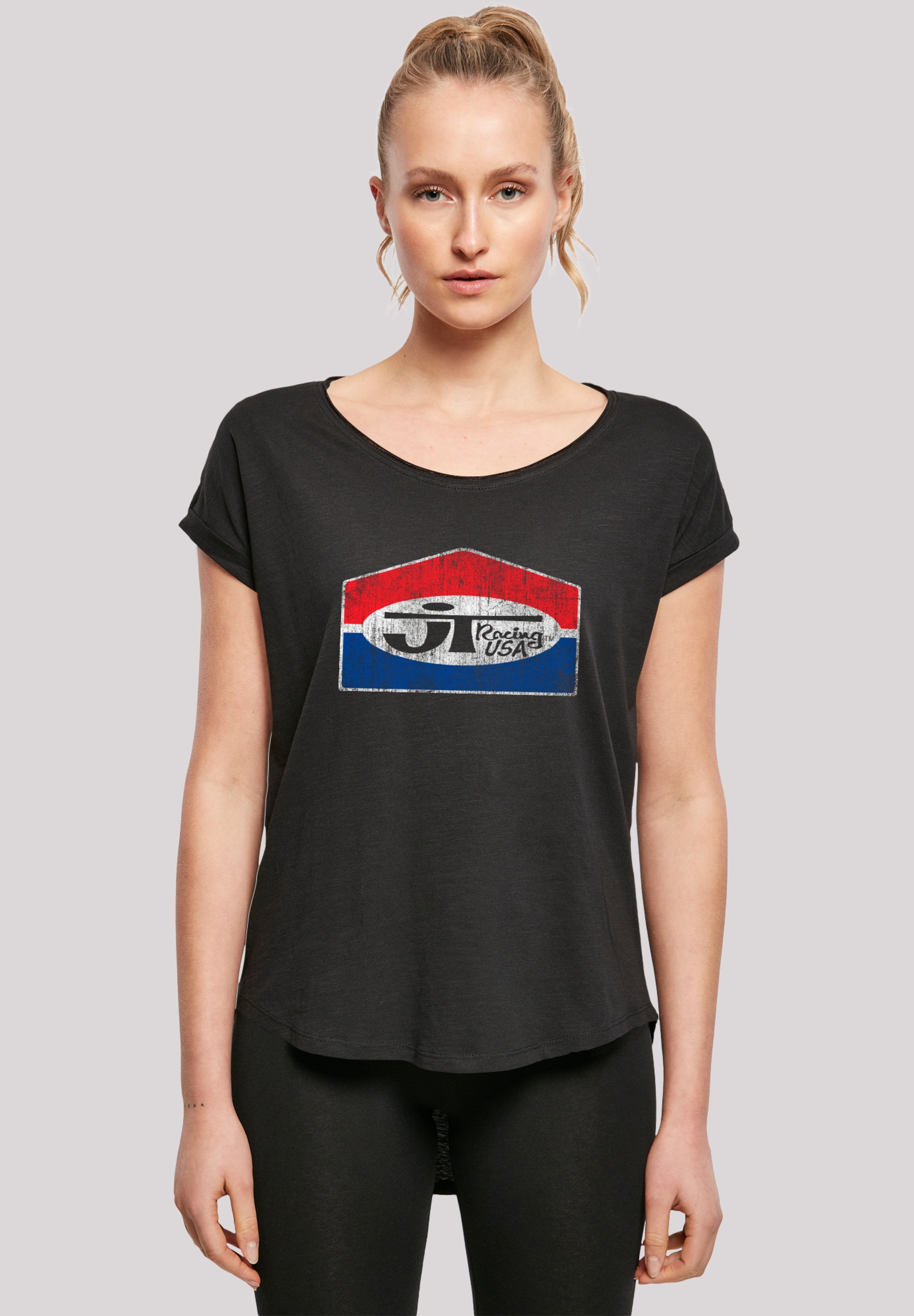 F4NT4STIC T-Shirt "JT Racing Fading Classic Logo", Premium Qualität günstig online kaufen
