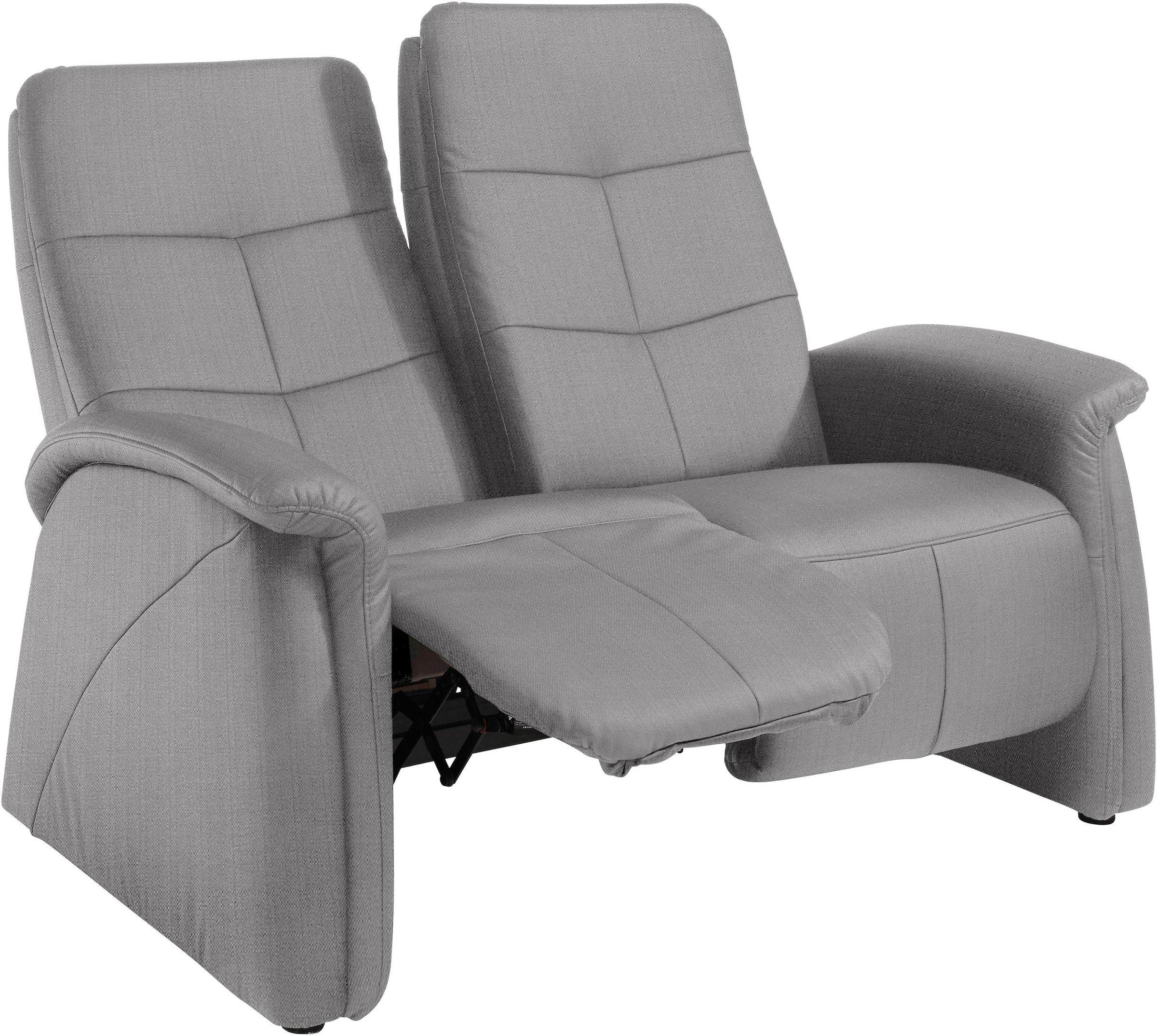 exxpo - sofa fashion Sofa »Tivoli, Kinosofa, bequem und komfortabel durch die Relaxfunktion«, (2-sitzig), schmale Armlehnen