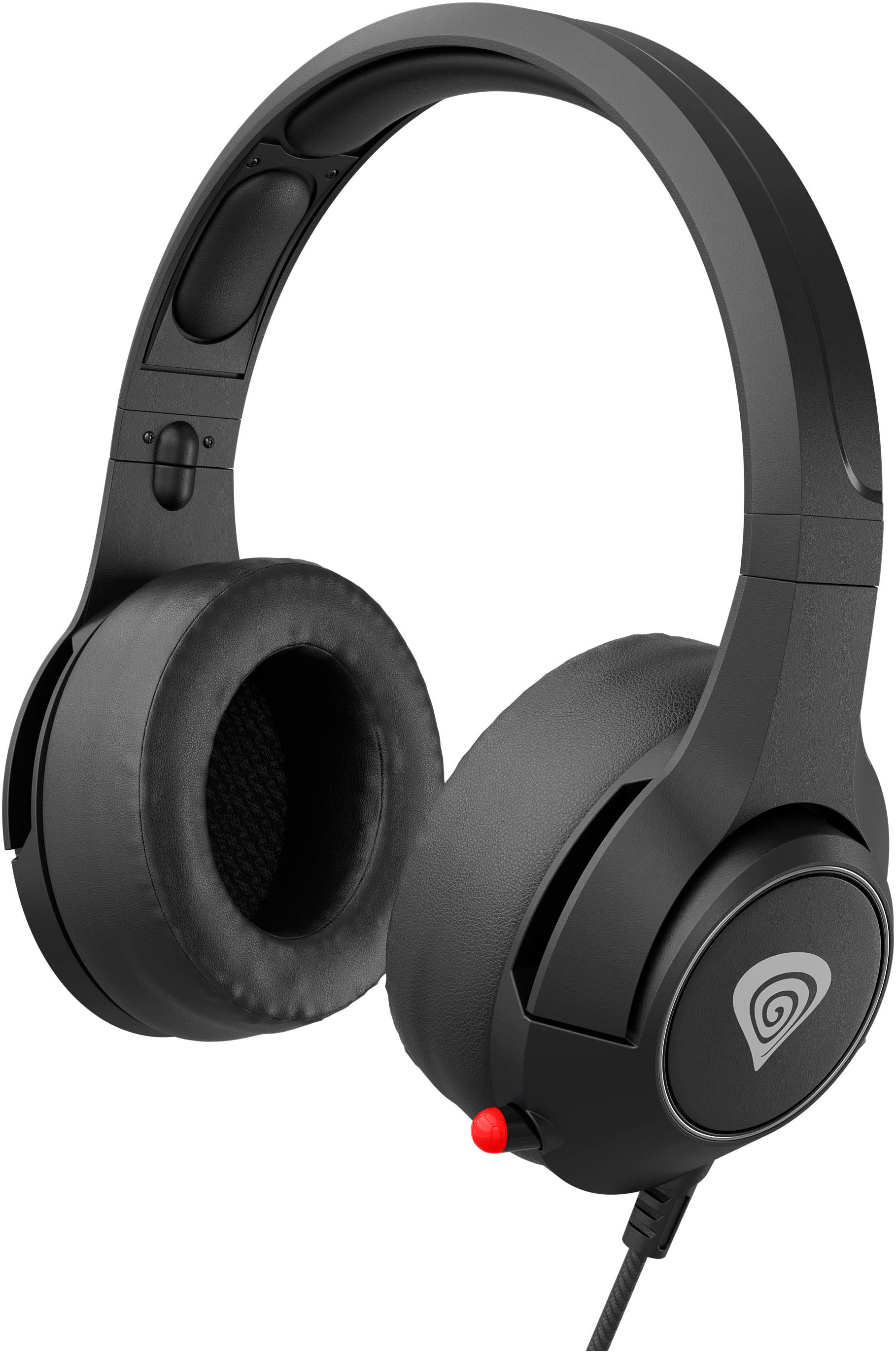 Genesis Gaming-Headset »ARGON 600 kabelgeb. schwarz« Freisprechfunktion | Mikrofon abnehmbar | Stummschaltung
