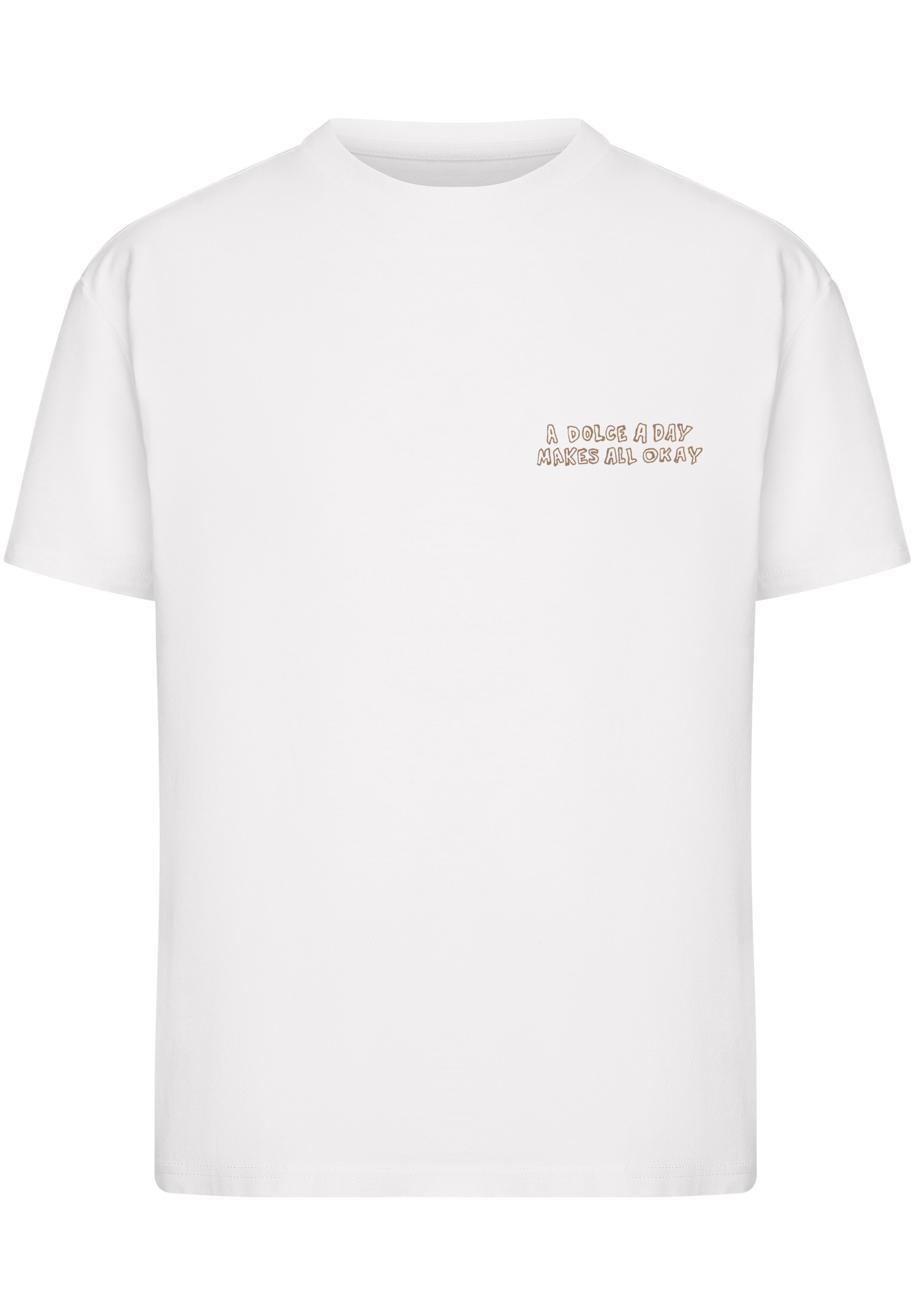 Miss Tee T-Shirt "Miss Tee A Dolce A Day Makes All Okay Tee" 1