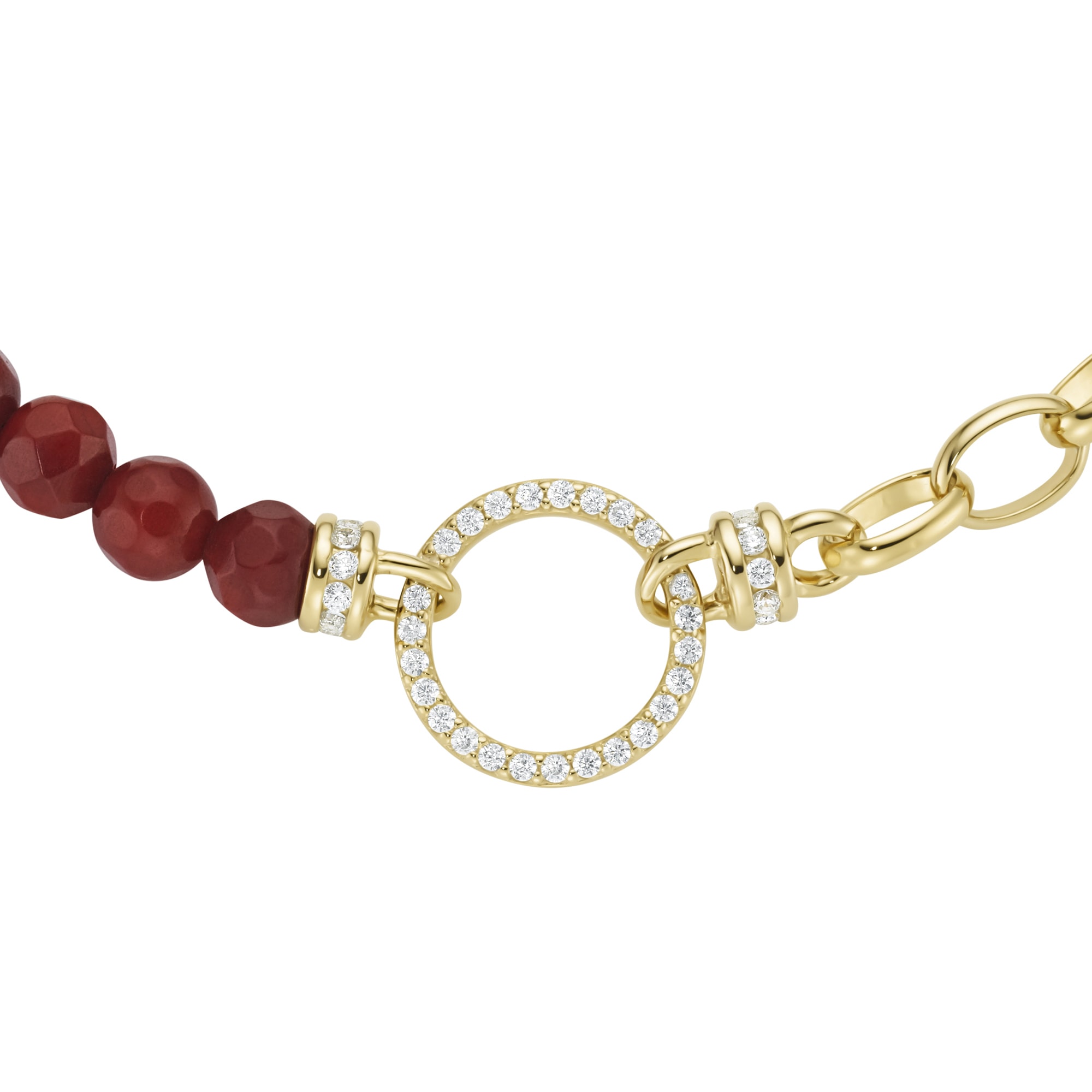 GIORGIO MARTELLO MILANO Armband »mit Ziersteinen, Silber 925«