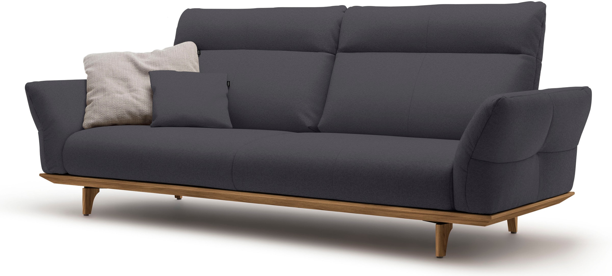 Creation BY ROLF BENZ 3,5-Sitzer "CR.460", Sockel und Füße in Nussbaum, Bre günstig online kaufen