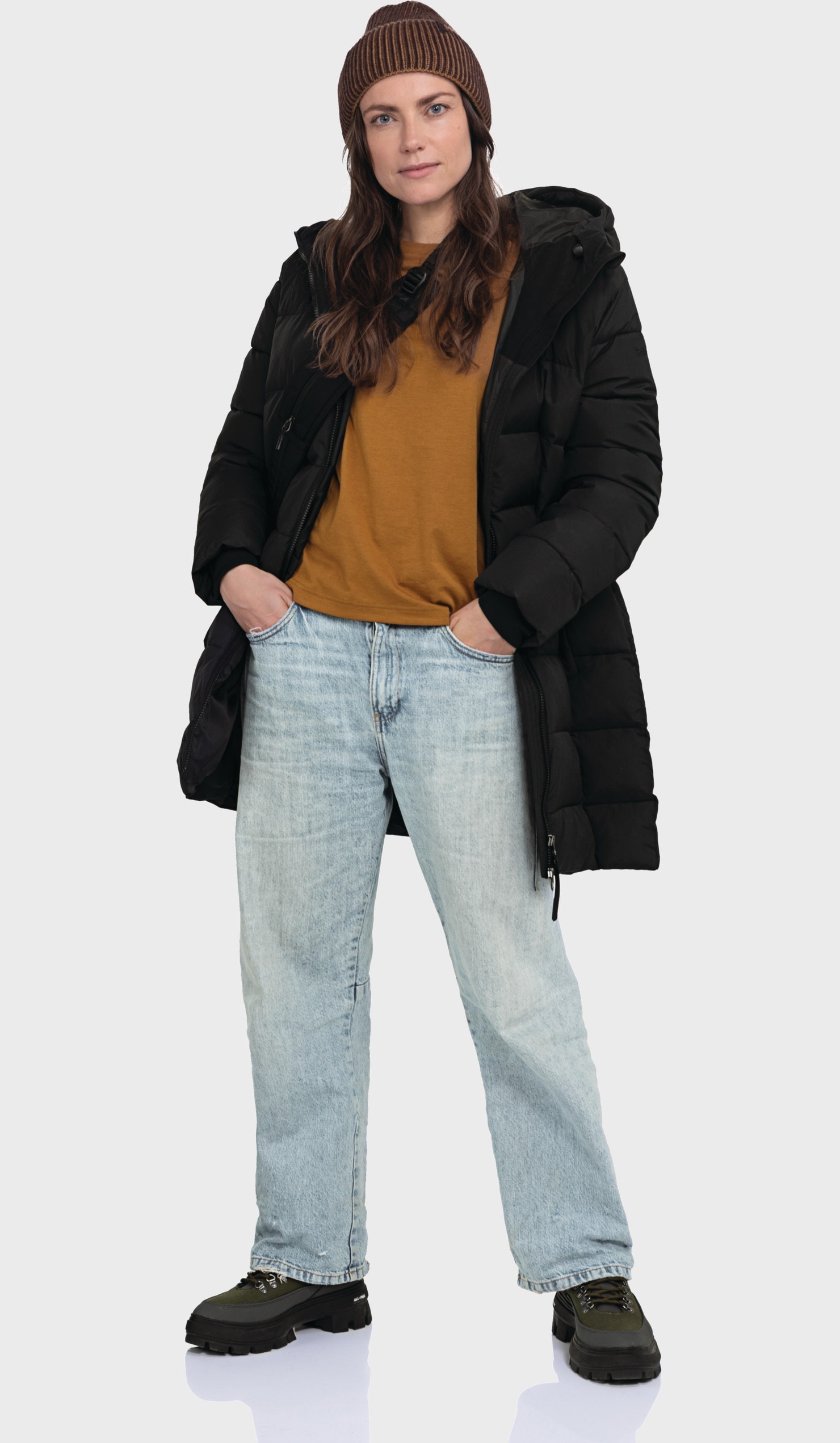 Schöffel Parka »Ins Parka Style Boslix WMS« mit Kapuze