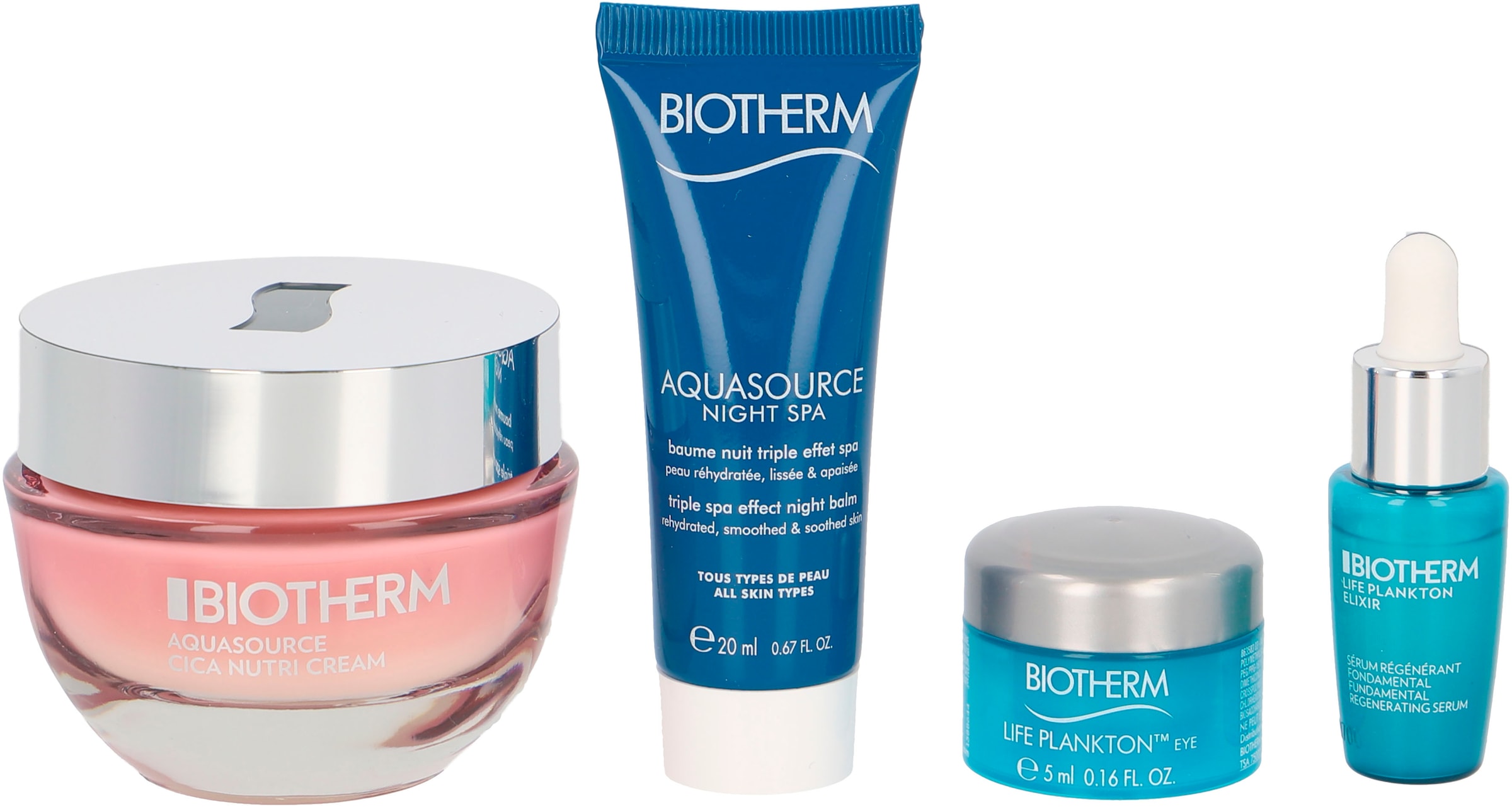 BIOTHERM Gesichtspflege-Set »Aquasource Cica Nutri Cream Value Set«, (4 tlg.)  | BAUR