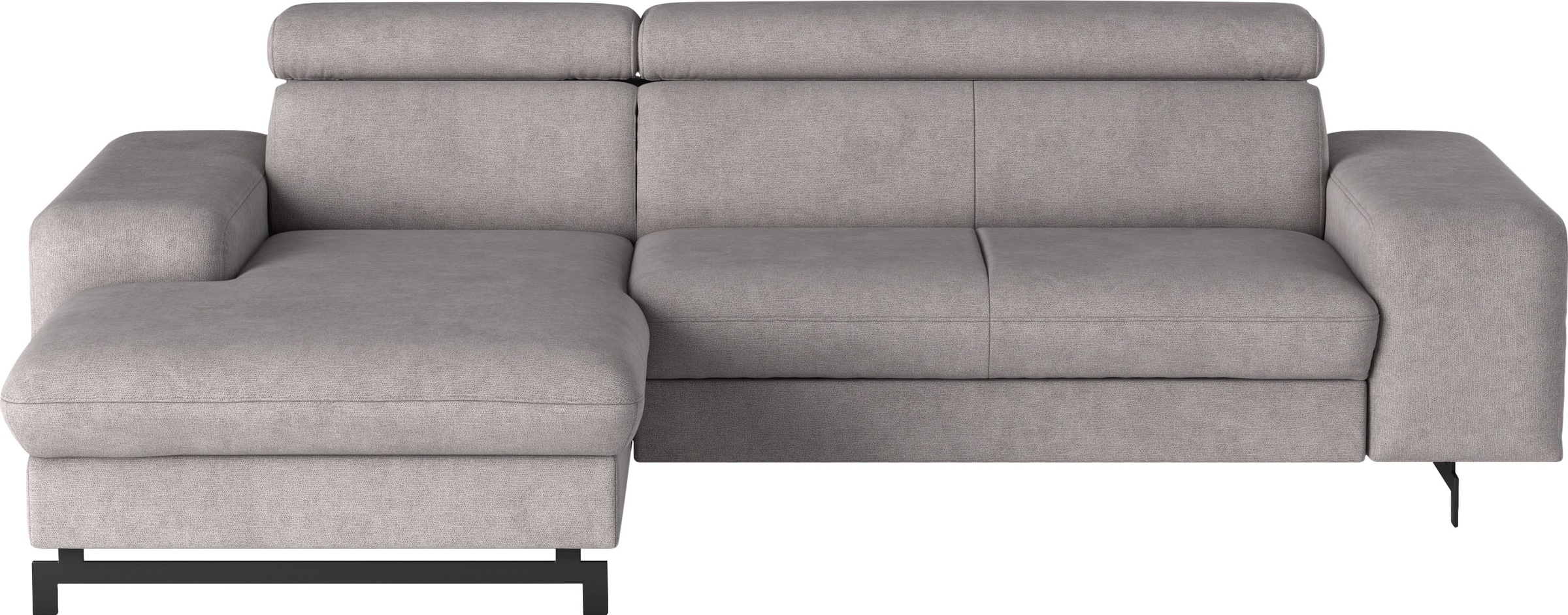 Thumbnail - COTTA Ecksofa "Emma L-Form, B: 267 cm" mit Kopfteilverstellung, optional Bettfunktion & Bettkasten