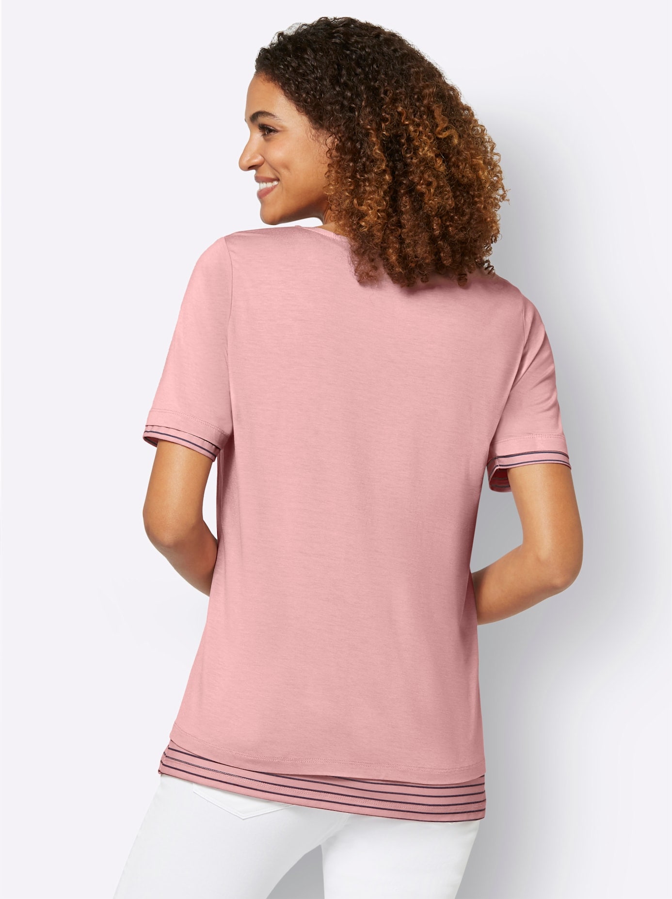 Casual Looks 2-in-1-Shirt "Longshirt" günstig online kaufen