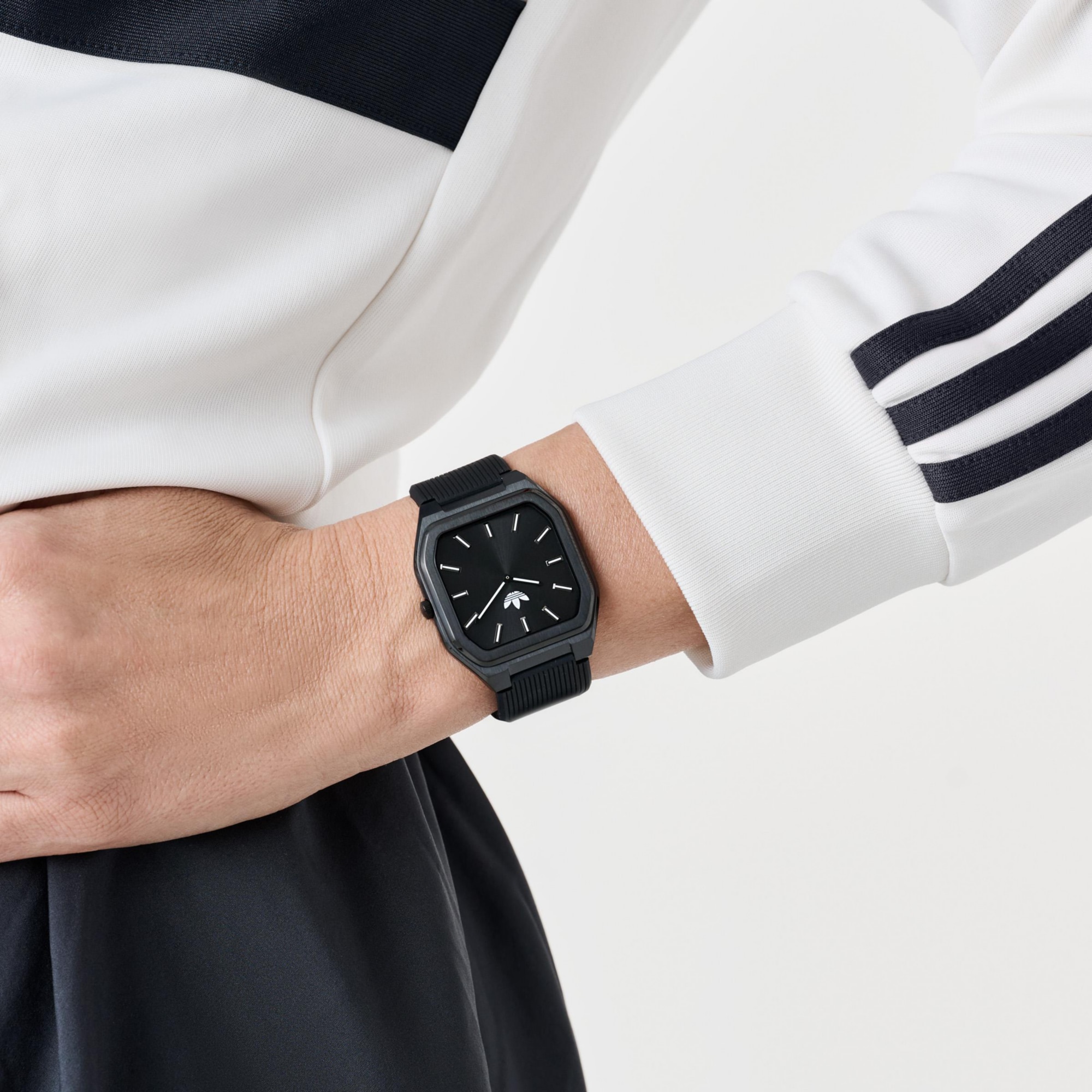 adidas Originals Quarzuhr »CITY TECH SQUARE« Armbanduhr, Damenuhr, Herrenuhr, Silikonarmband, analog