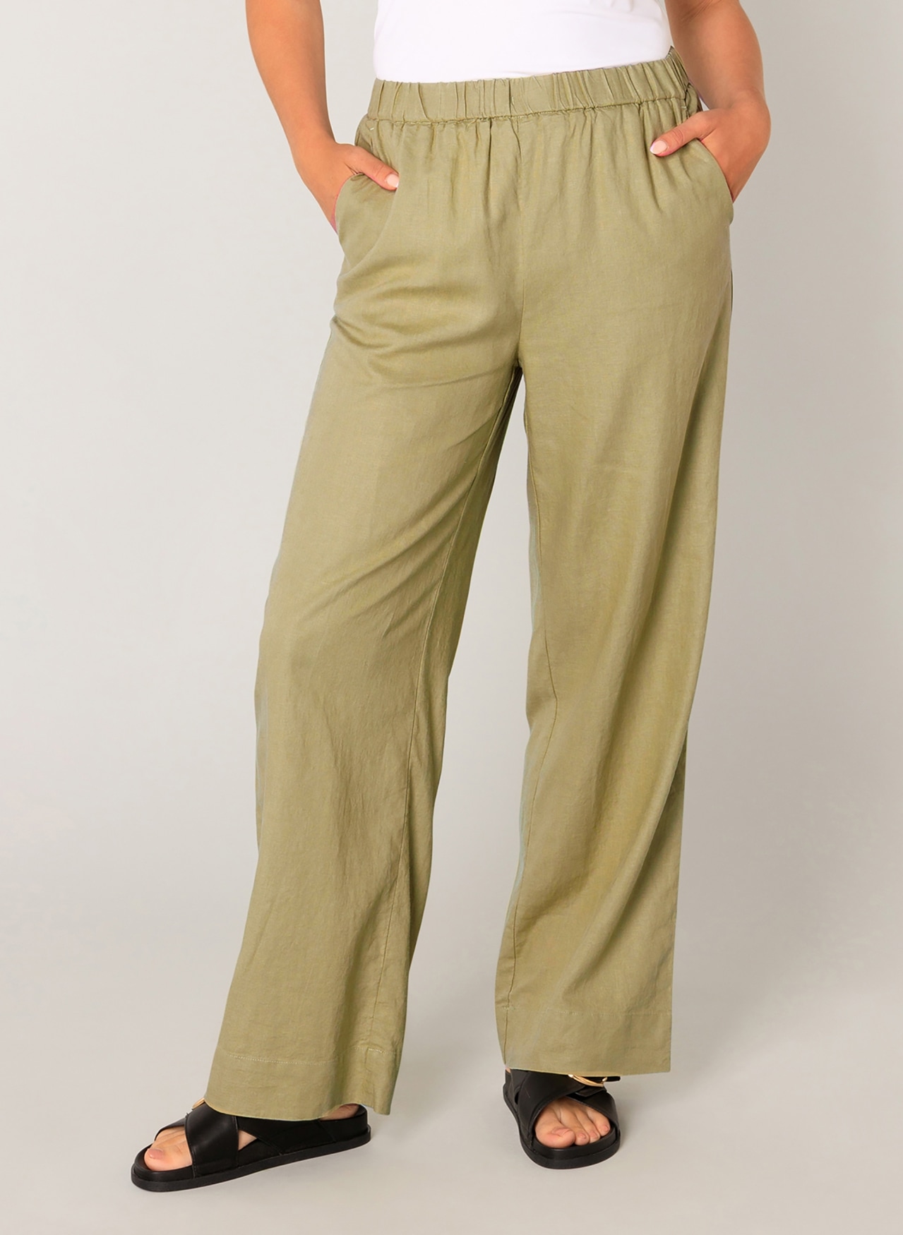 Base Level Leinenhose "Yul" günstig online kaufen
