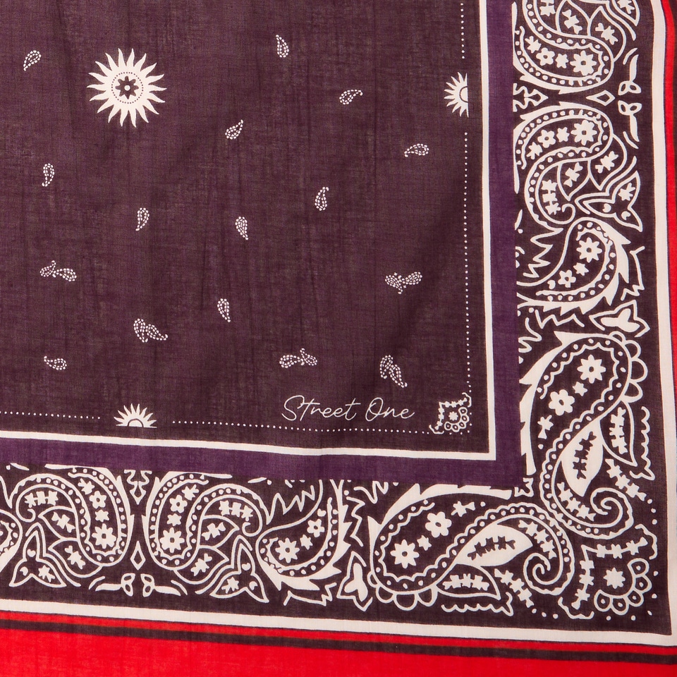 STREET ONE STUDIO Halstuch mit grafischem Muster