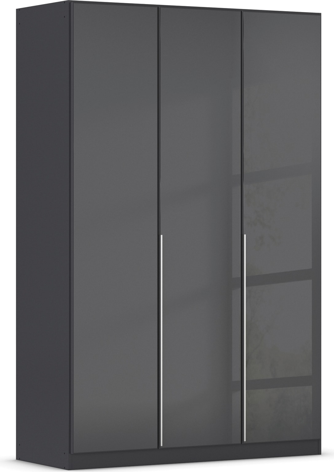OTTO home Drehtürenschrank "Kleiderschrank Kleiderschränke Schrank Garderobe AGORDO mit Glasfront" in zwei Griff-Farben, Breiten 91-405 cm, durchdachte Innenausstattung, in 8 Breiten und 2 Höhen MADE IN GERMANY