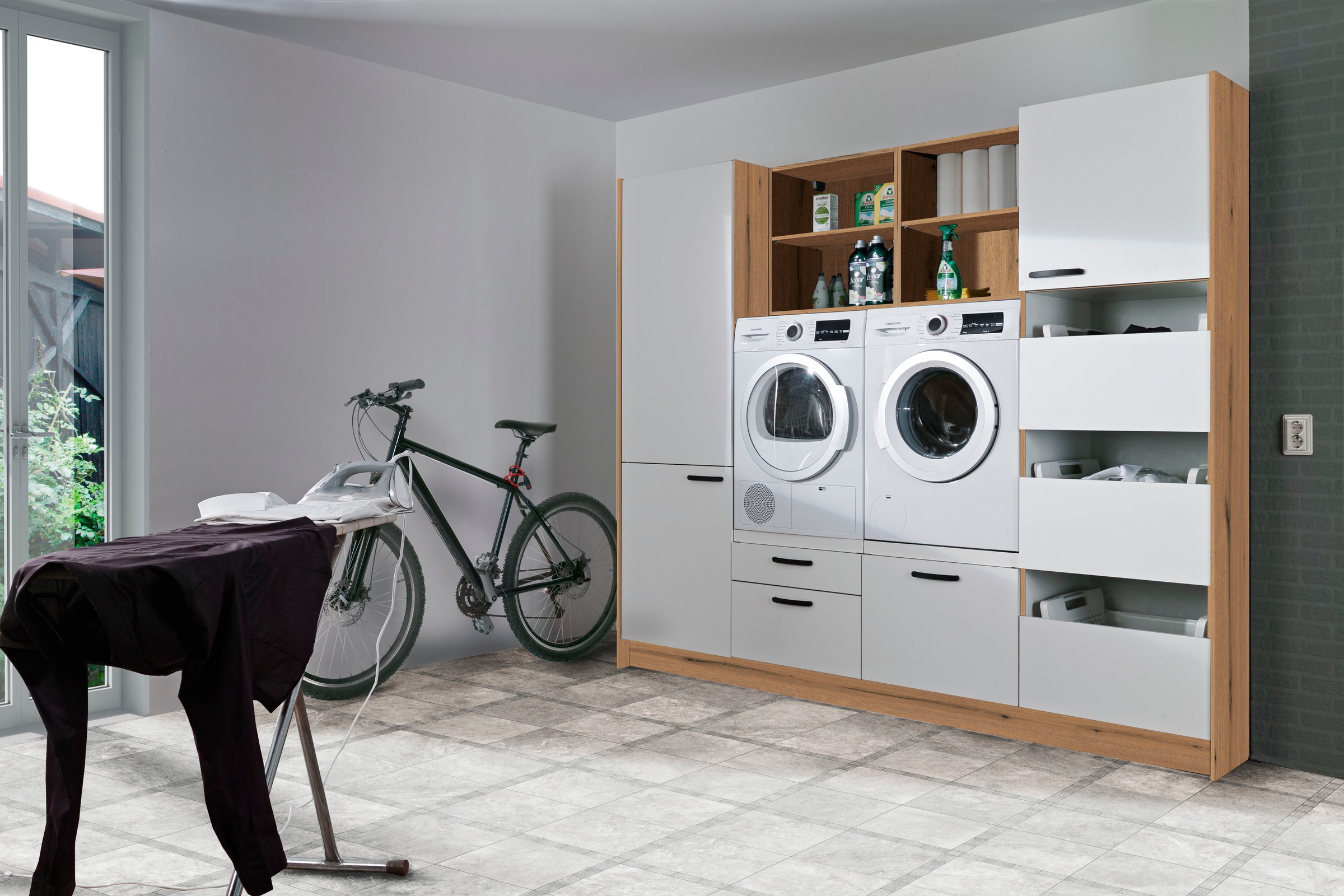 Thumbnail - Express Küchen Schrank-Set "Arta" Komplett-Set, ohne Geräte, vormontiert, mit Soft-Close-Funktion, Stellbreite 245 cm, 9...