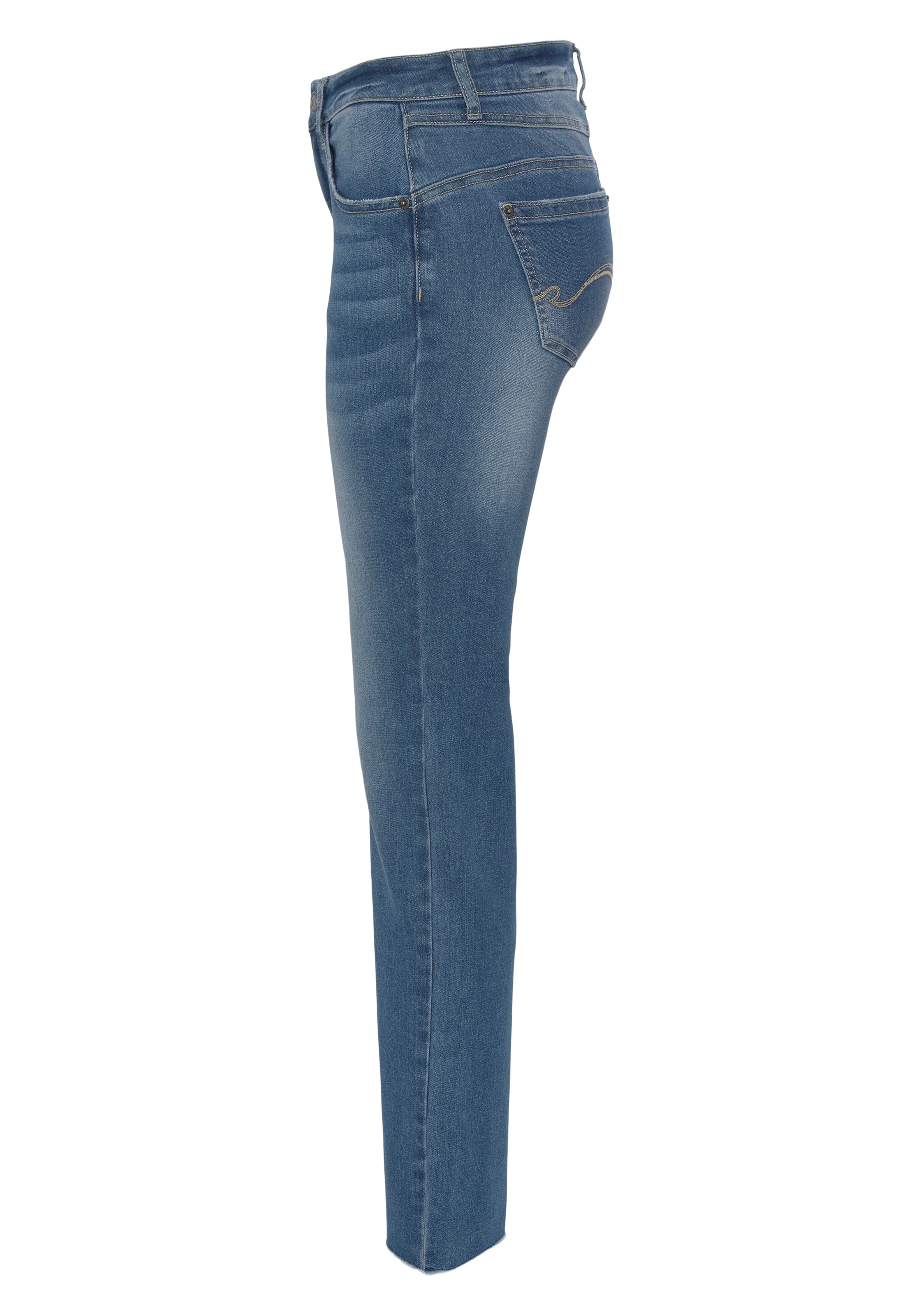 KangaROOS Regular-fit-Jeans »STRAIGHT-FIT MID RISE«
